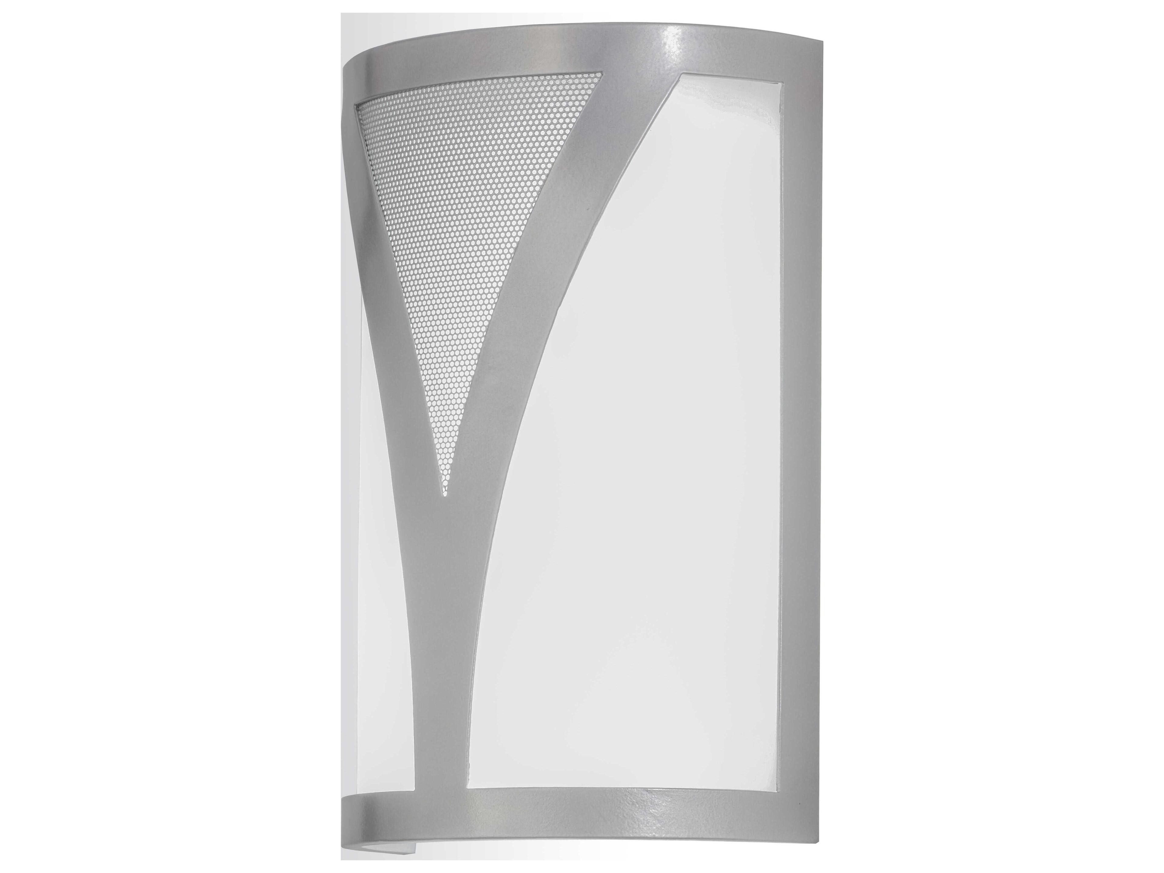 2-Light Nickel Wall Sconce