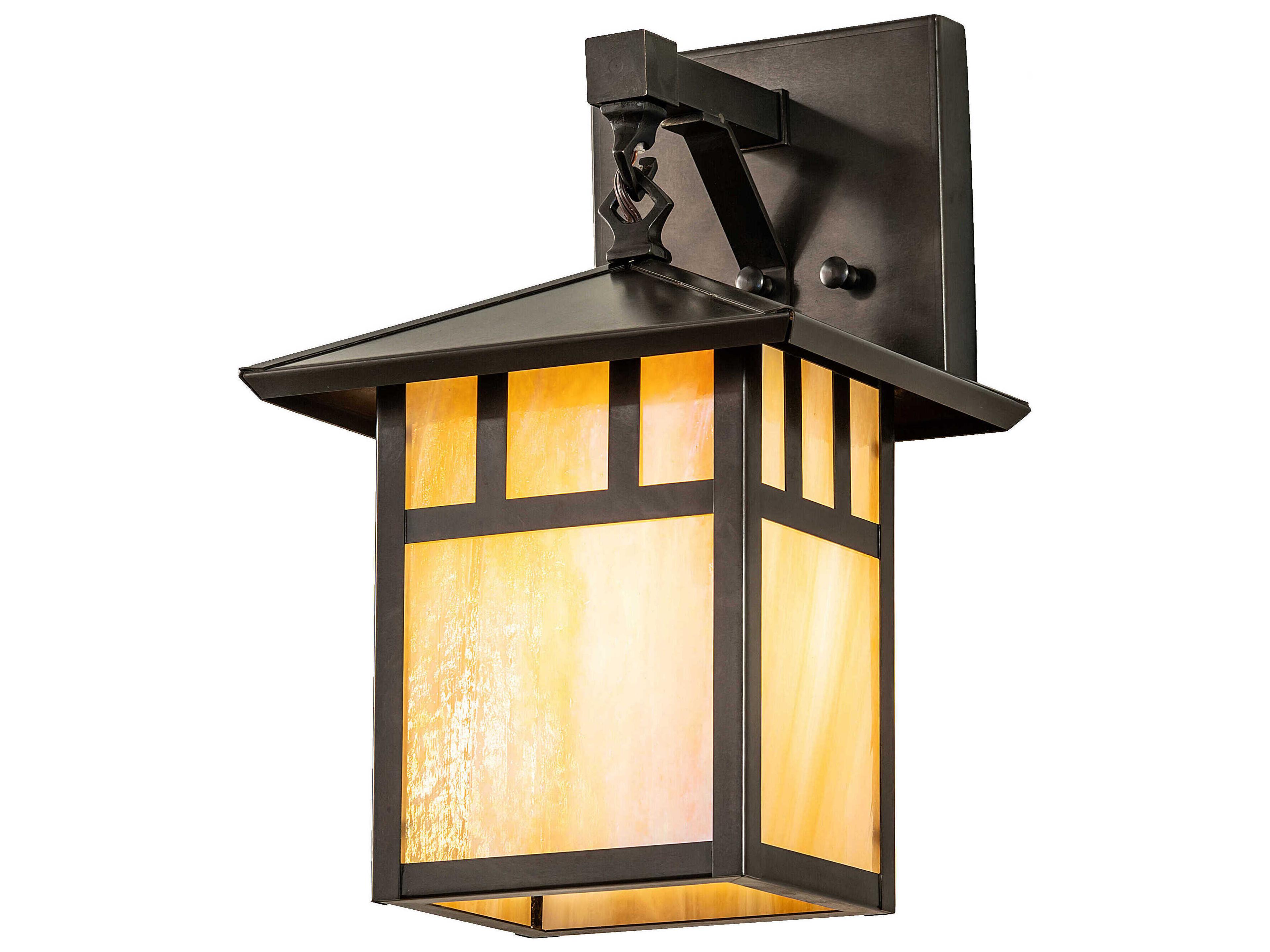 Seneca Double Bar Mission 1 - Light Outdoor Wall Light