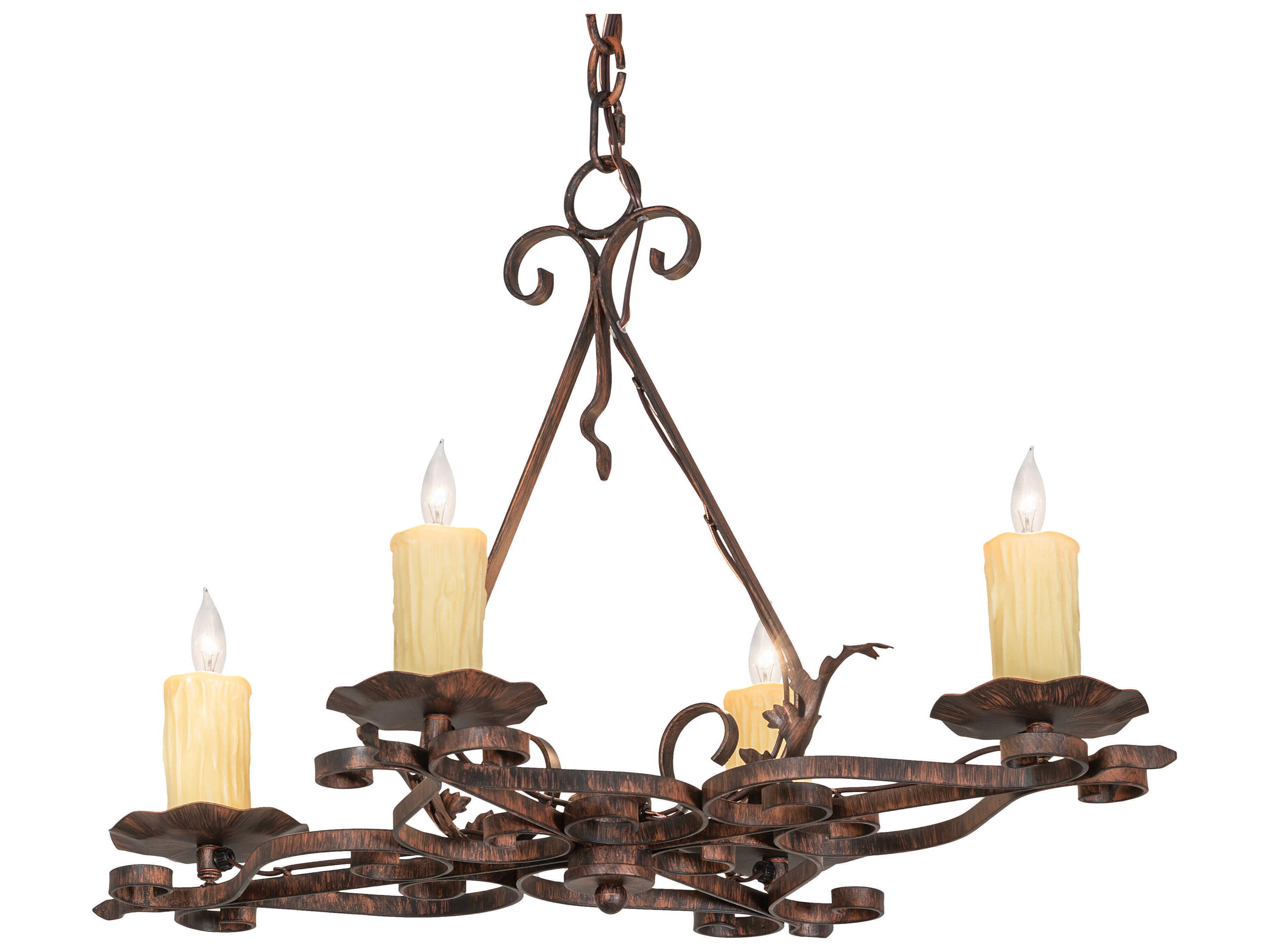Elianna Bronze Candelabra Chandelier