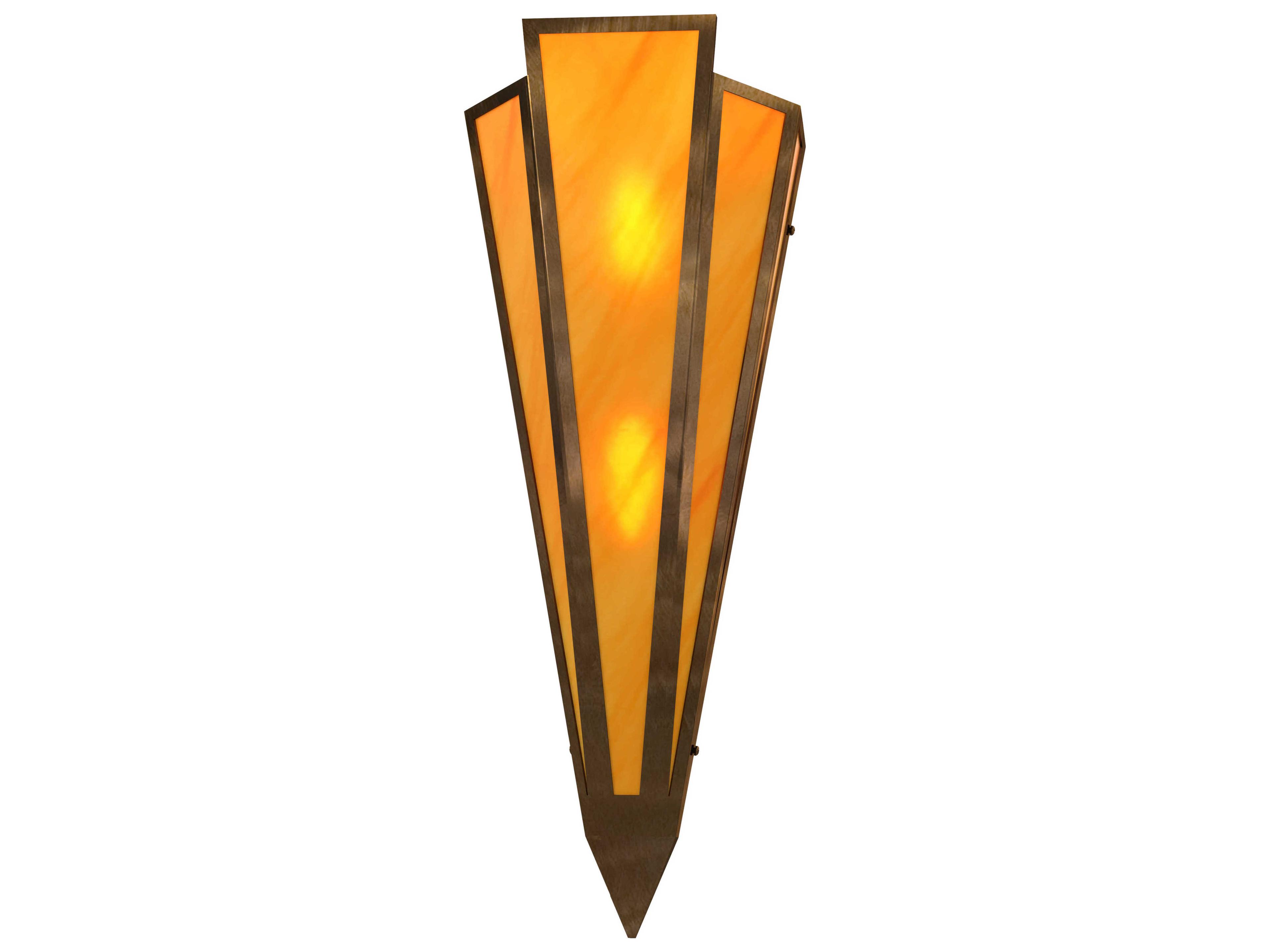 Brum 2-Light Antique Copper Wall Sconce