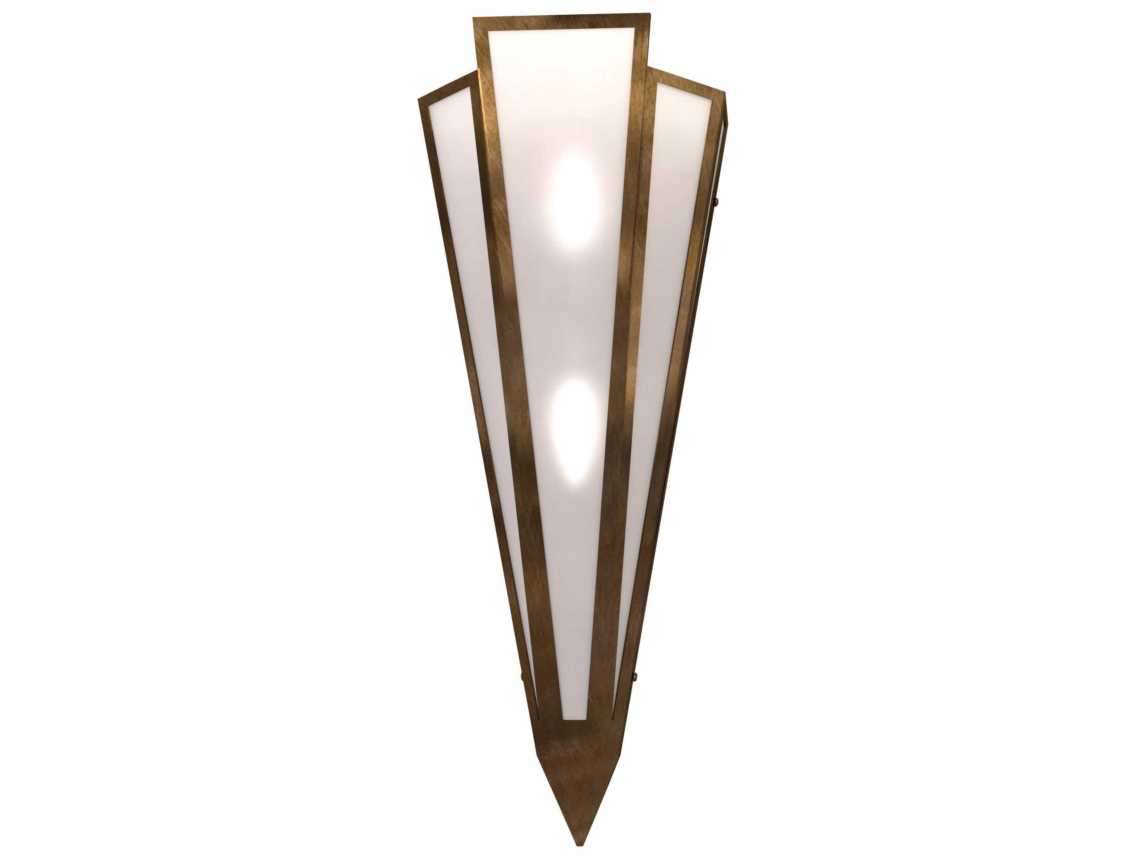 Brum 2-Light Antique Copper Wall Sconce