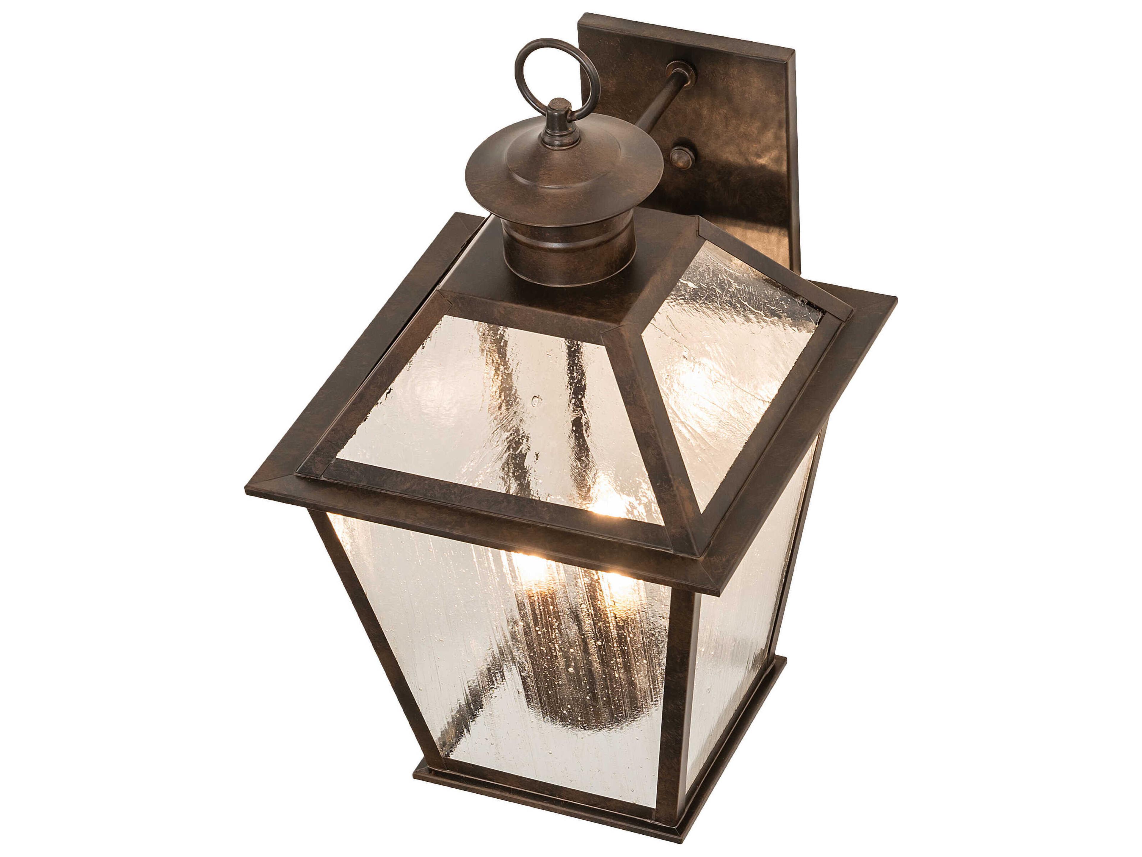 Meyda Corinna 3 - Light Outdoor Wall Light