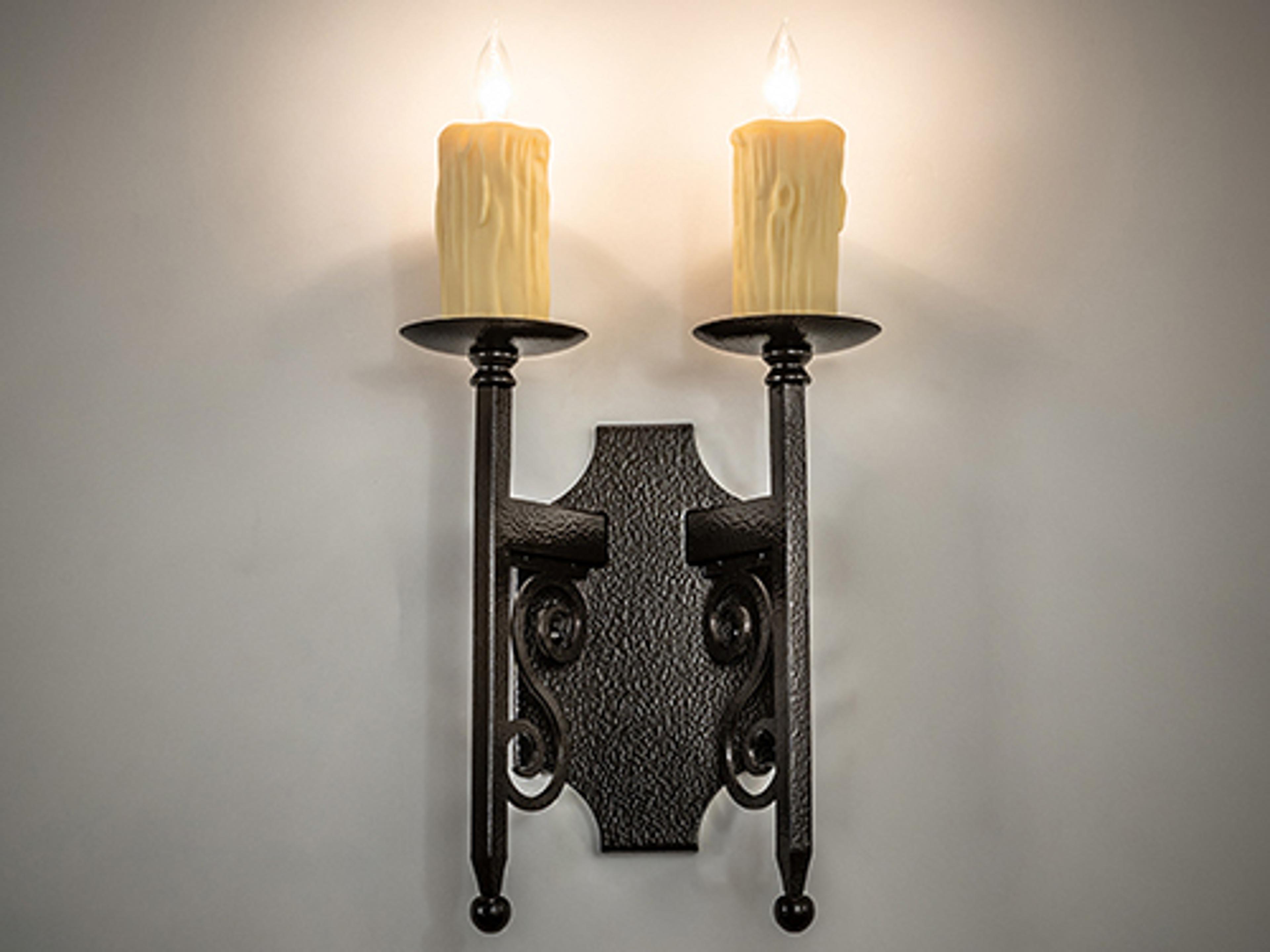Toscano 2-Light Timeless Bronze Wall Sconce