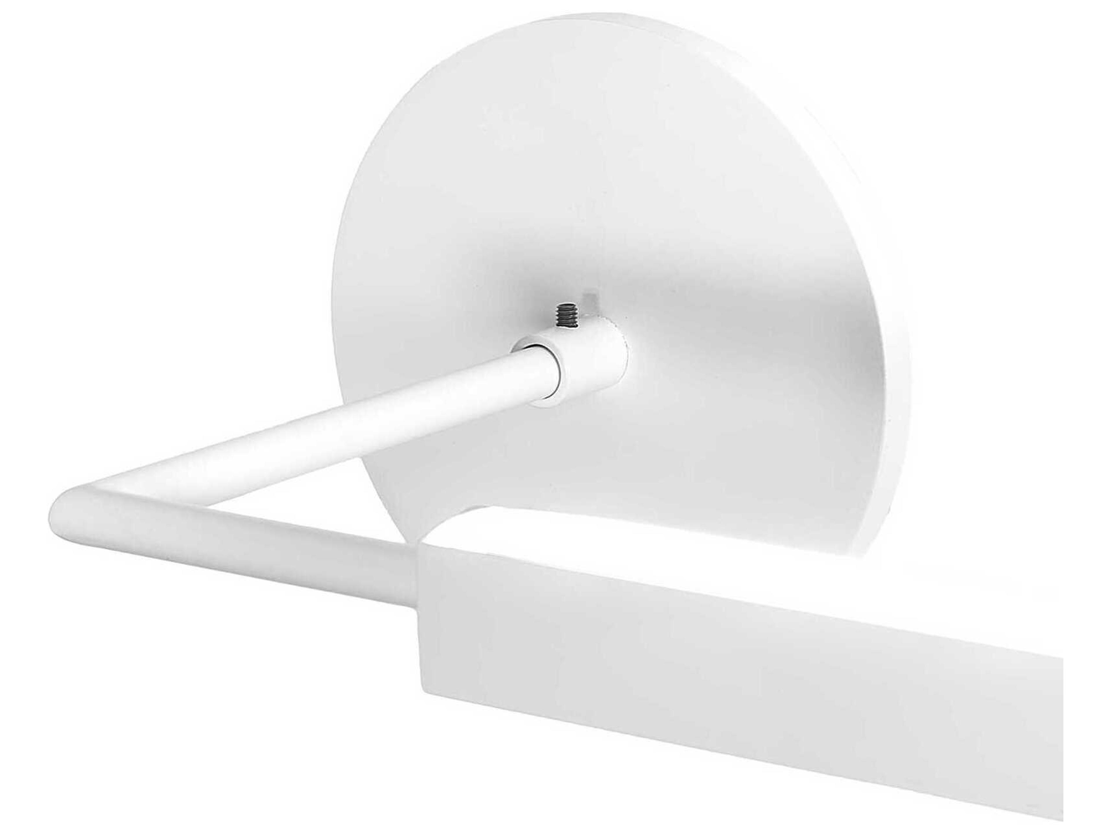 Meyda Gloss White LED Vanity Light