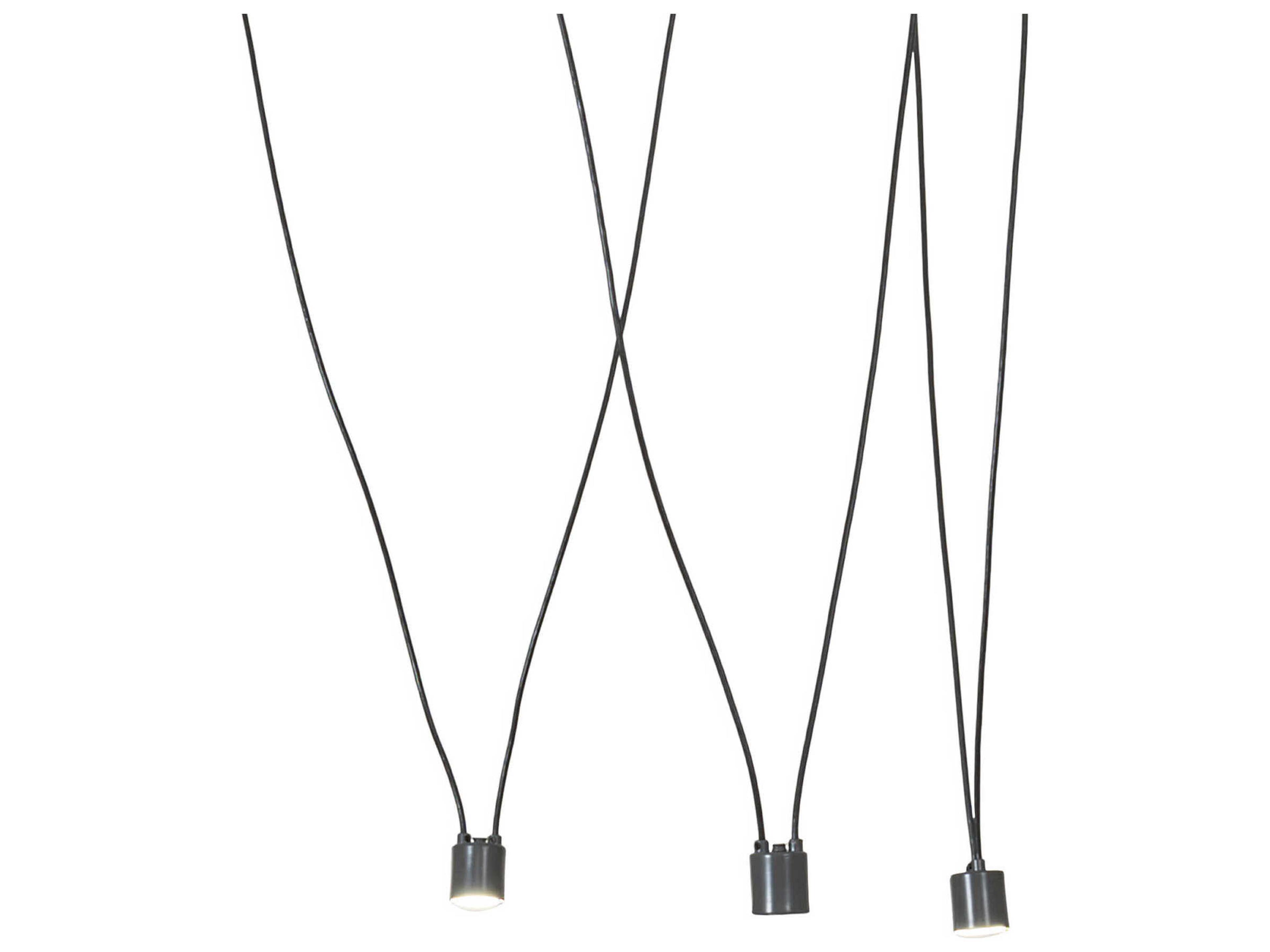 Meyda Charcoal Grey LED Cylinder Pendant