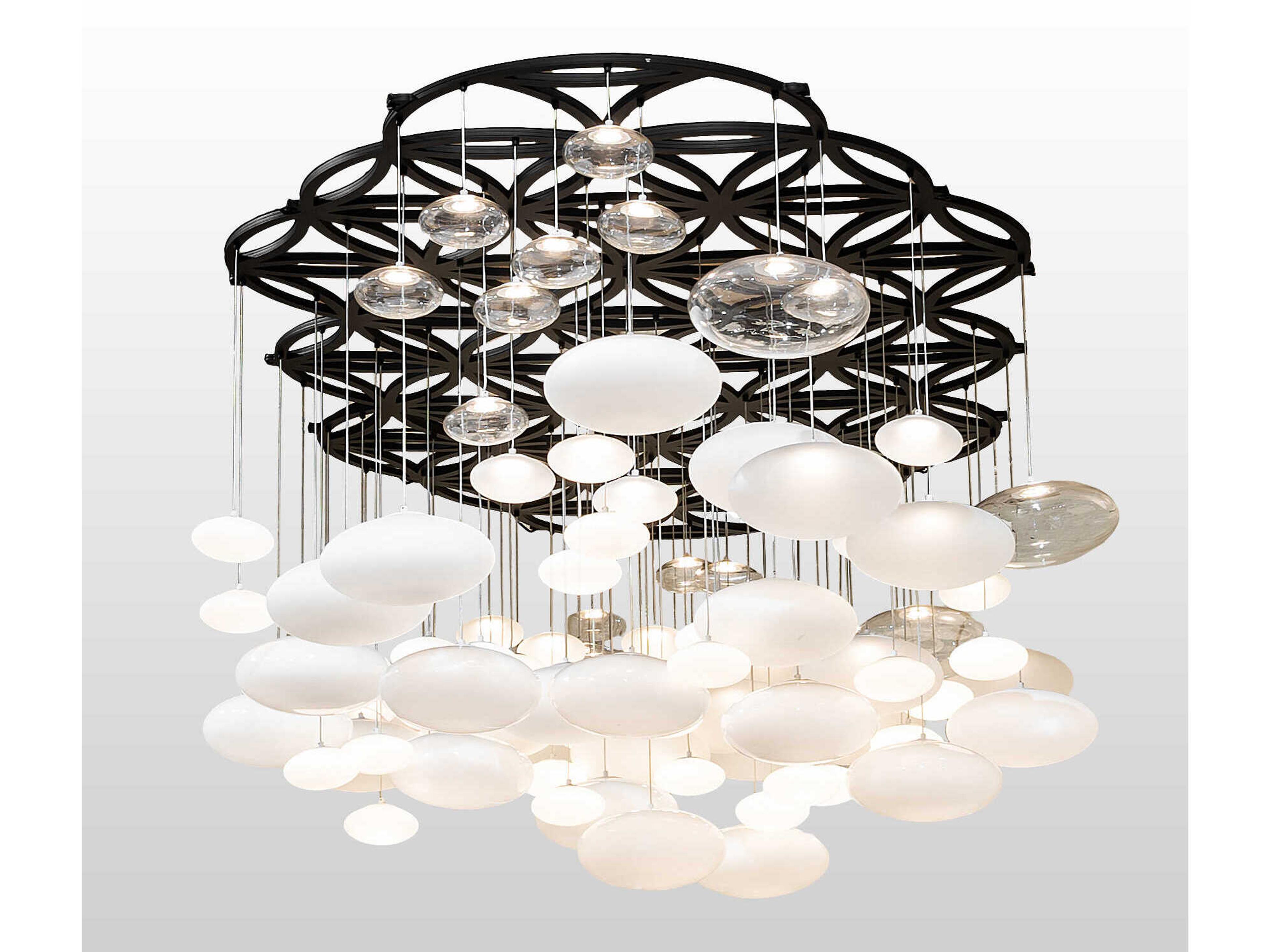 Meyda Solar Black Pendant