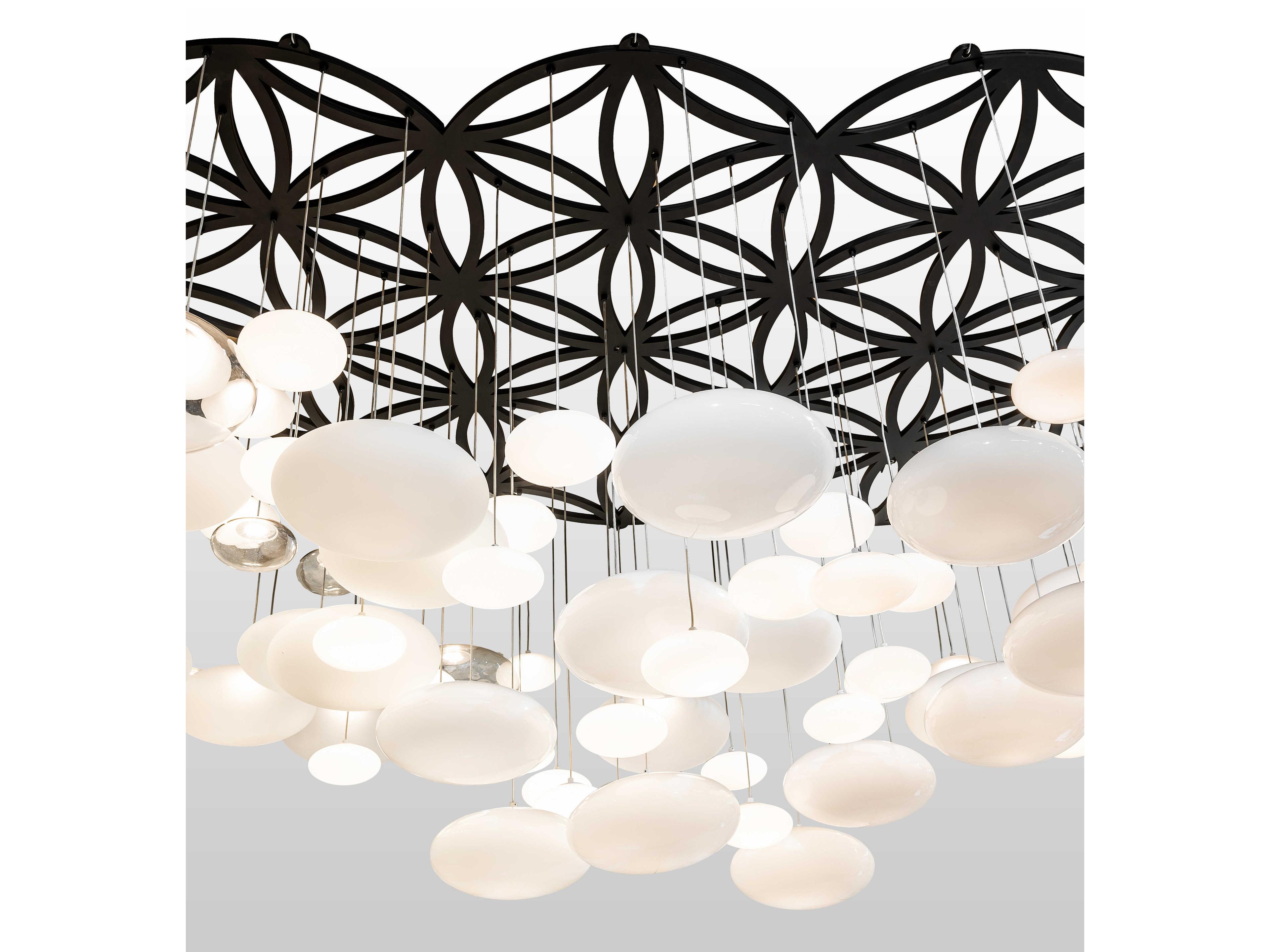 Meyda Solar Black Pendant