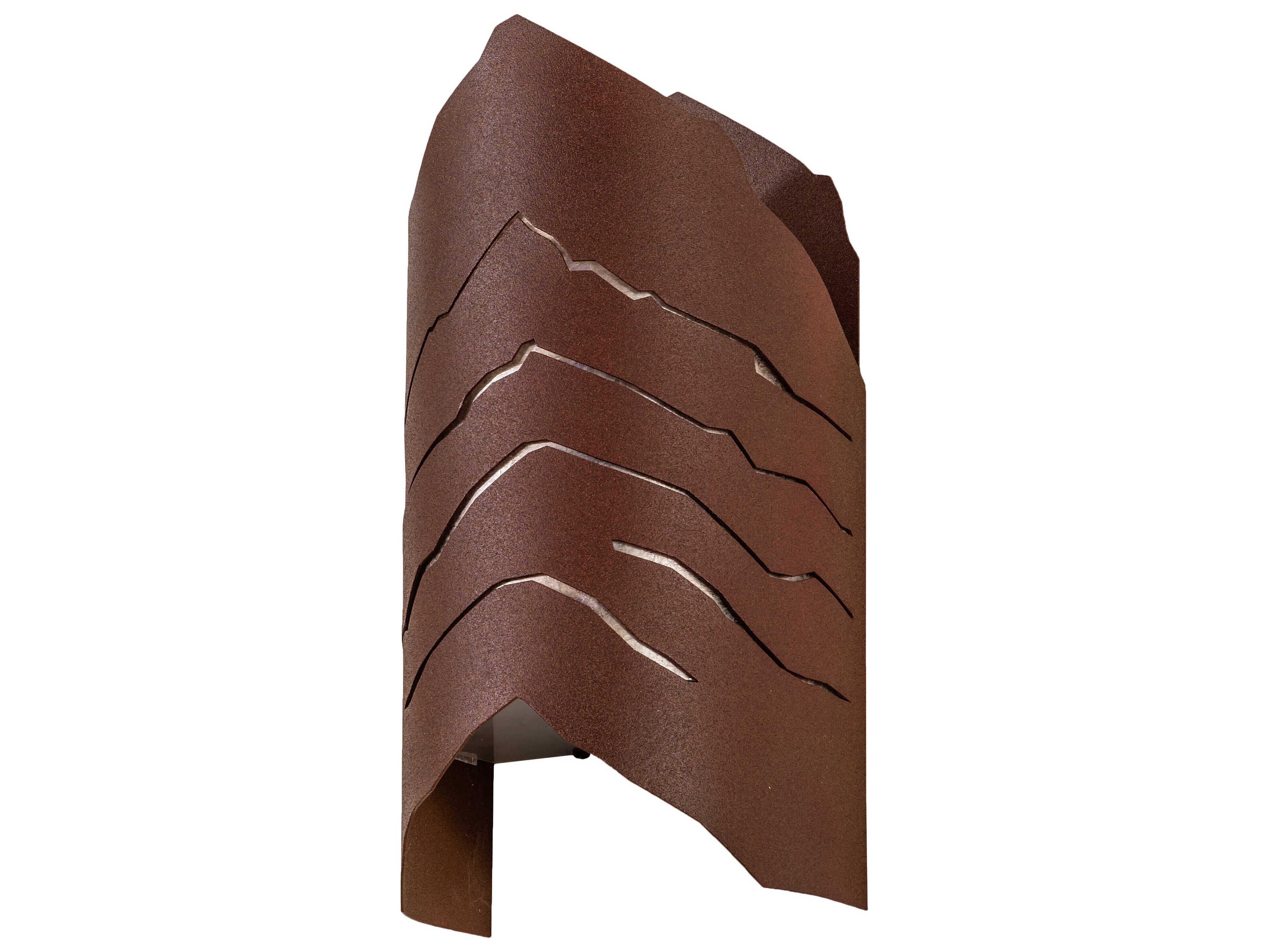 Meyda 2-Light Rust Bronze Wall Sconce