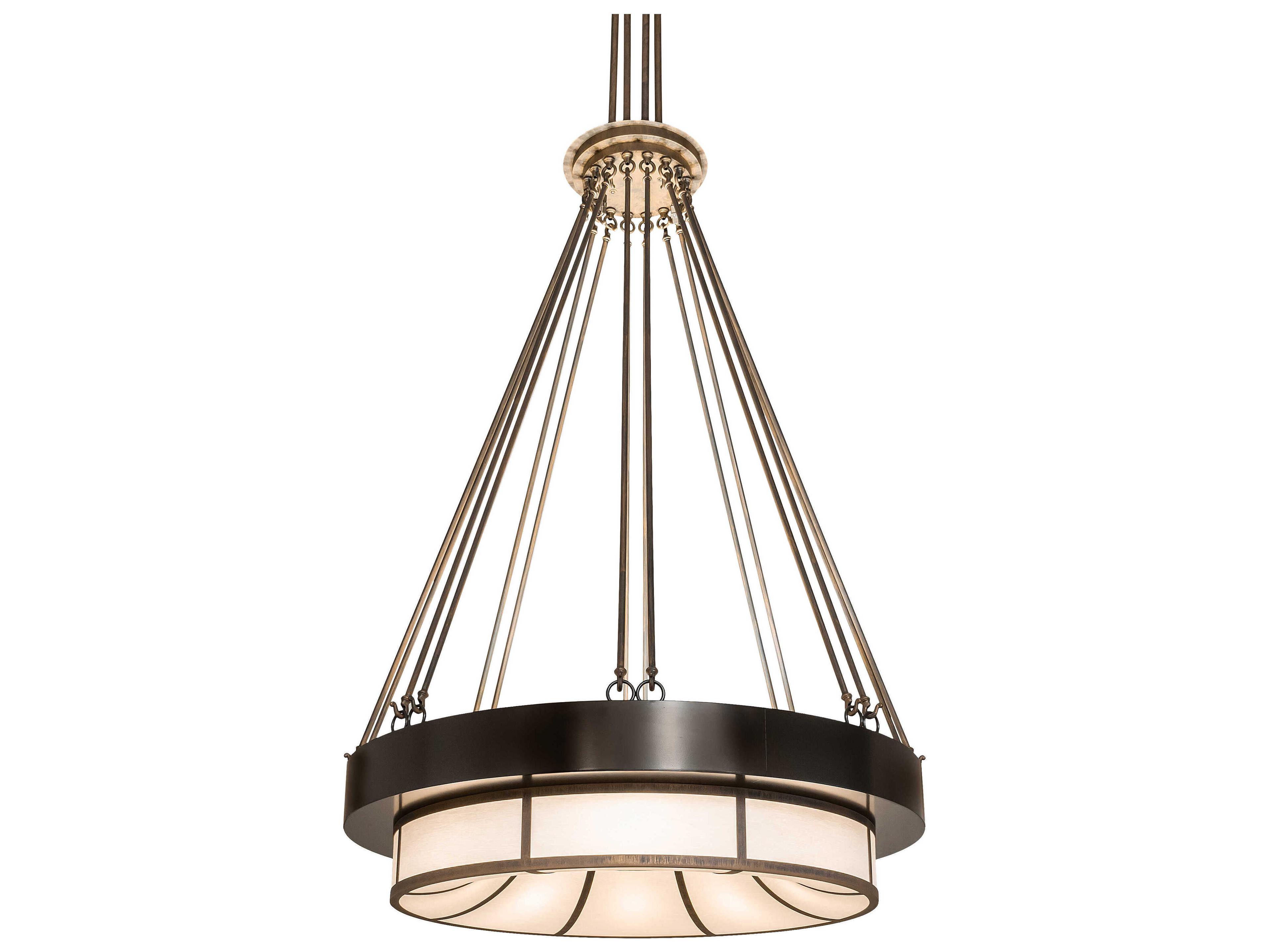 Cilindro 16-Light6-Light Cortez Gold Timeless Bronze Round Pendant