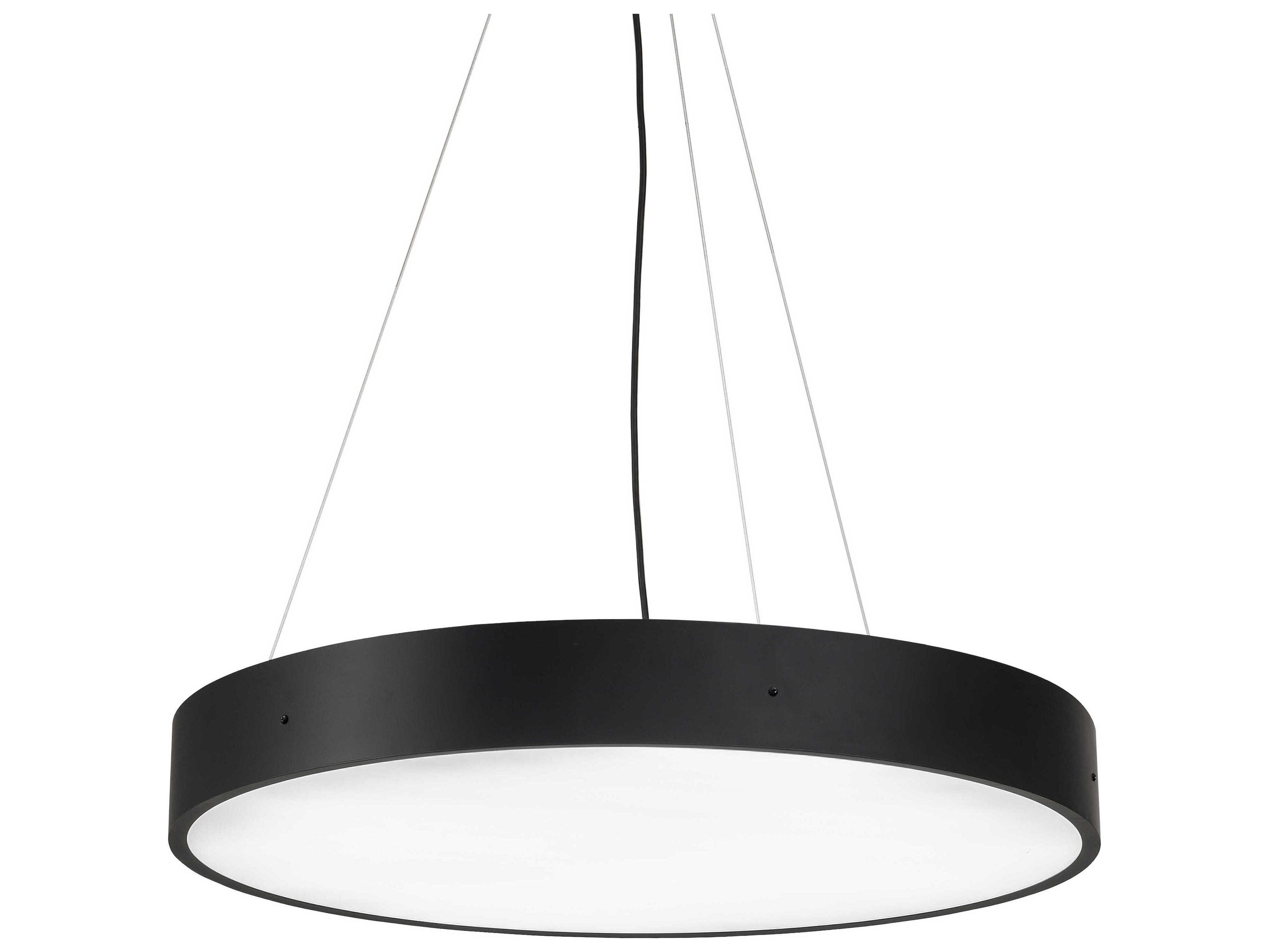 Meyda Cilindro Solar Black Pendant