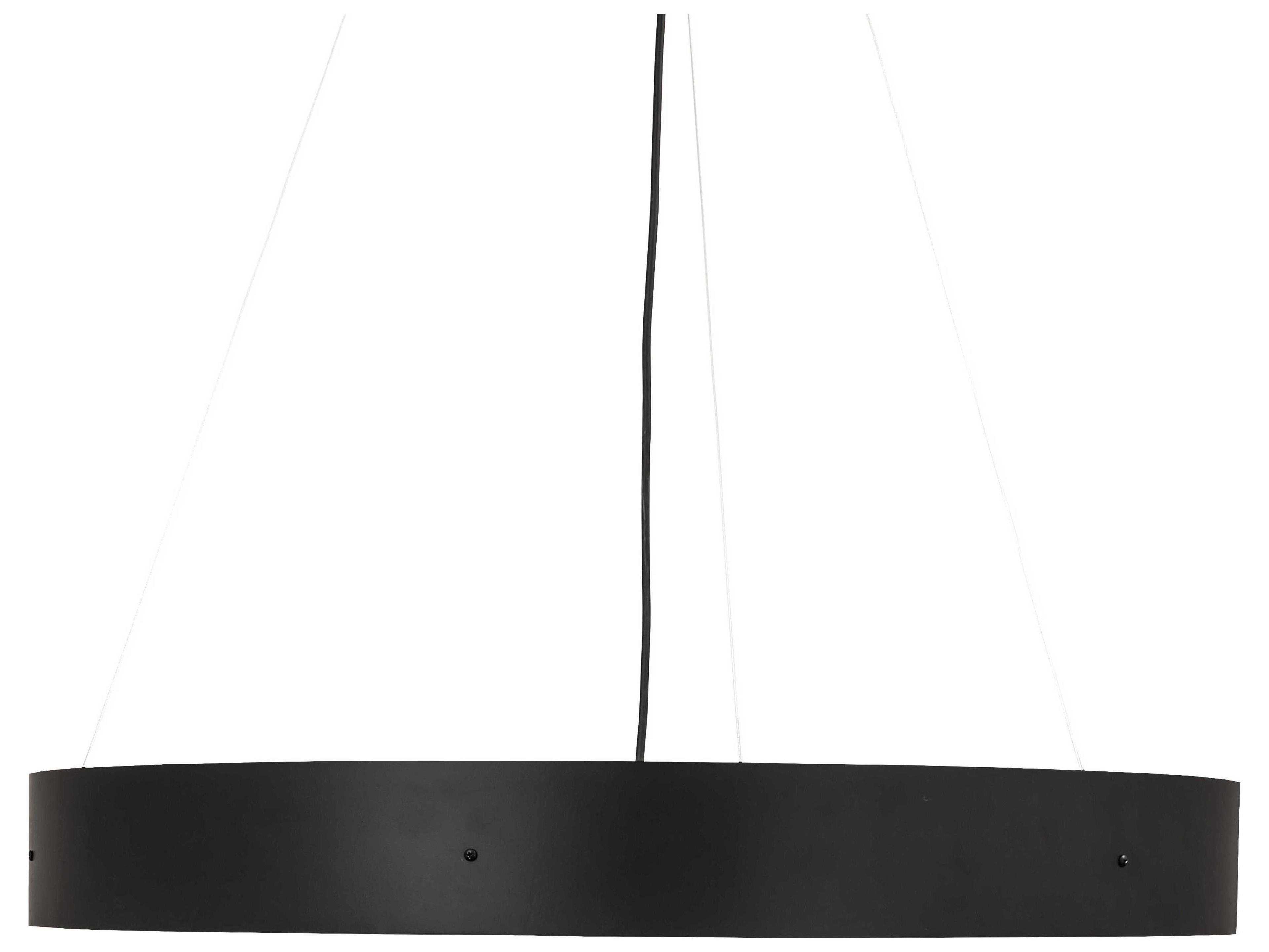 Meyda Cilindro Solar Black Pendant