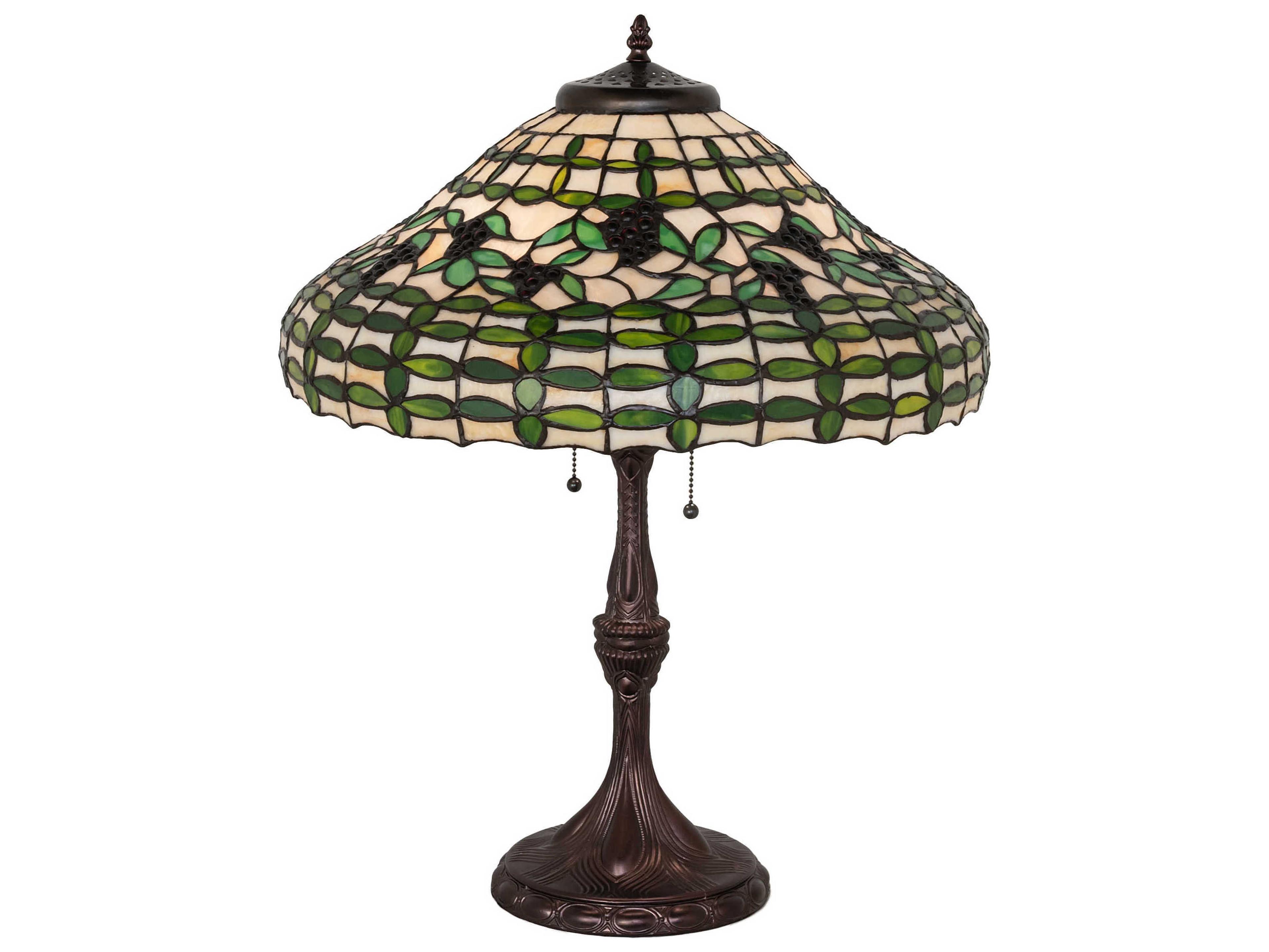 Meyda Guirnalda Mahogany Bronze Buffet Lamp