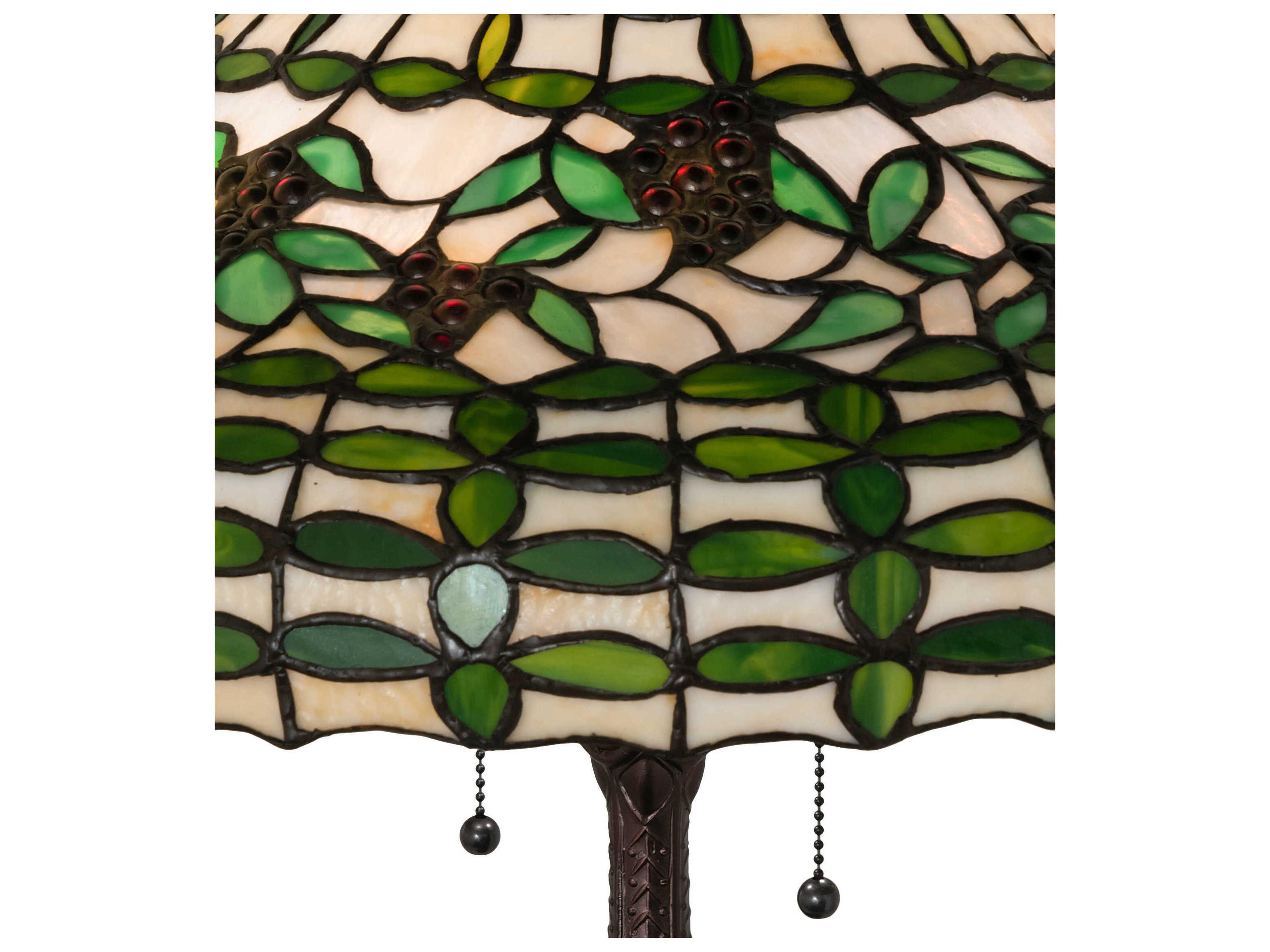 Meyda Guirnalda Mahogany Bronze Buffet Lamp