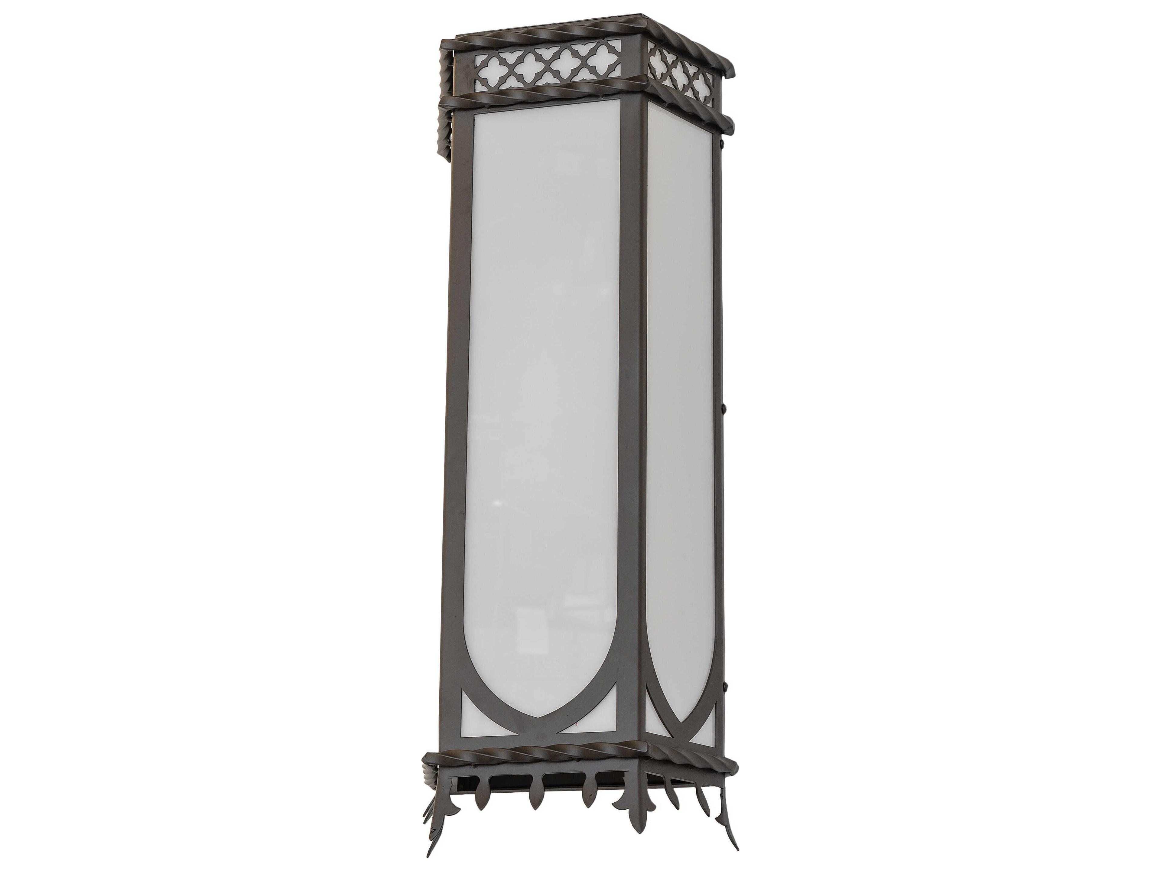 Meyda 2-Light Oil Rubbed Bronze Glass Wall Sconce