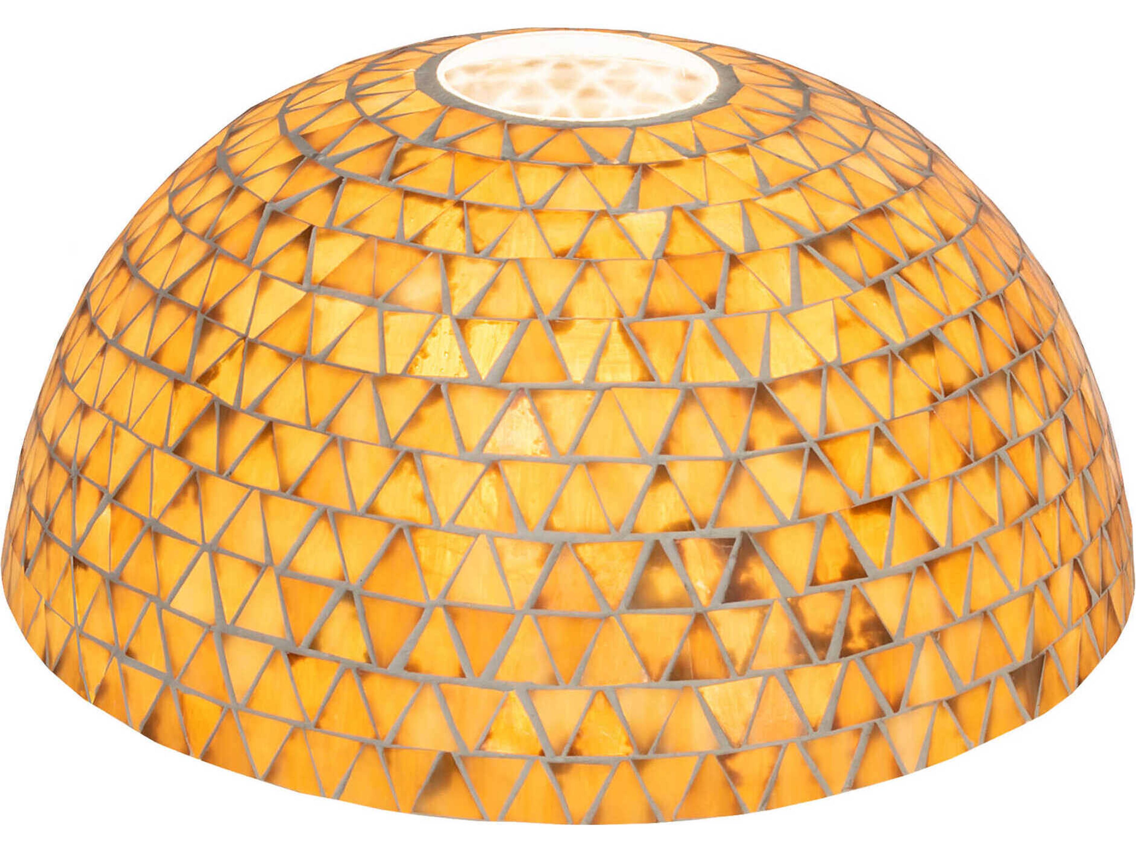 Beige 16" Mosaic Shade
