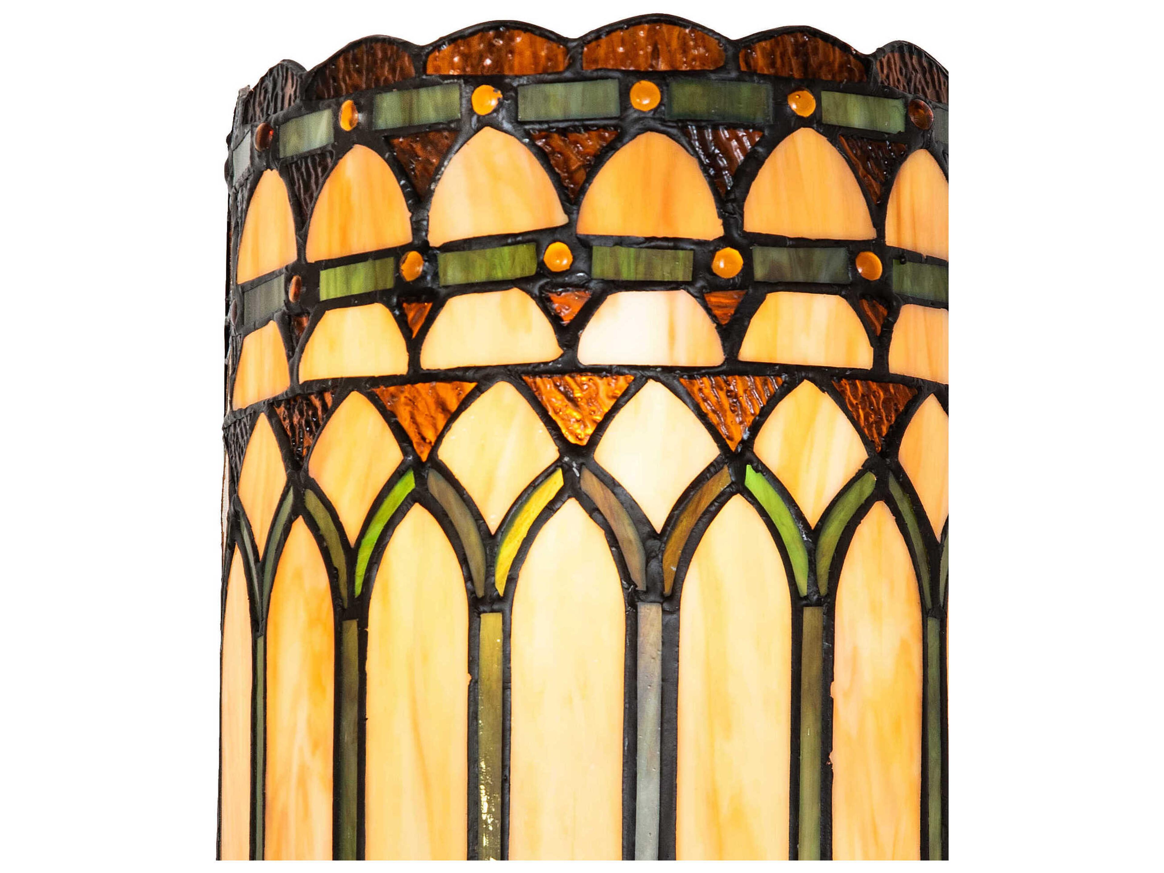 Meyda Aello 2-Light White Wall Sconce