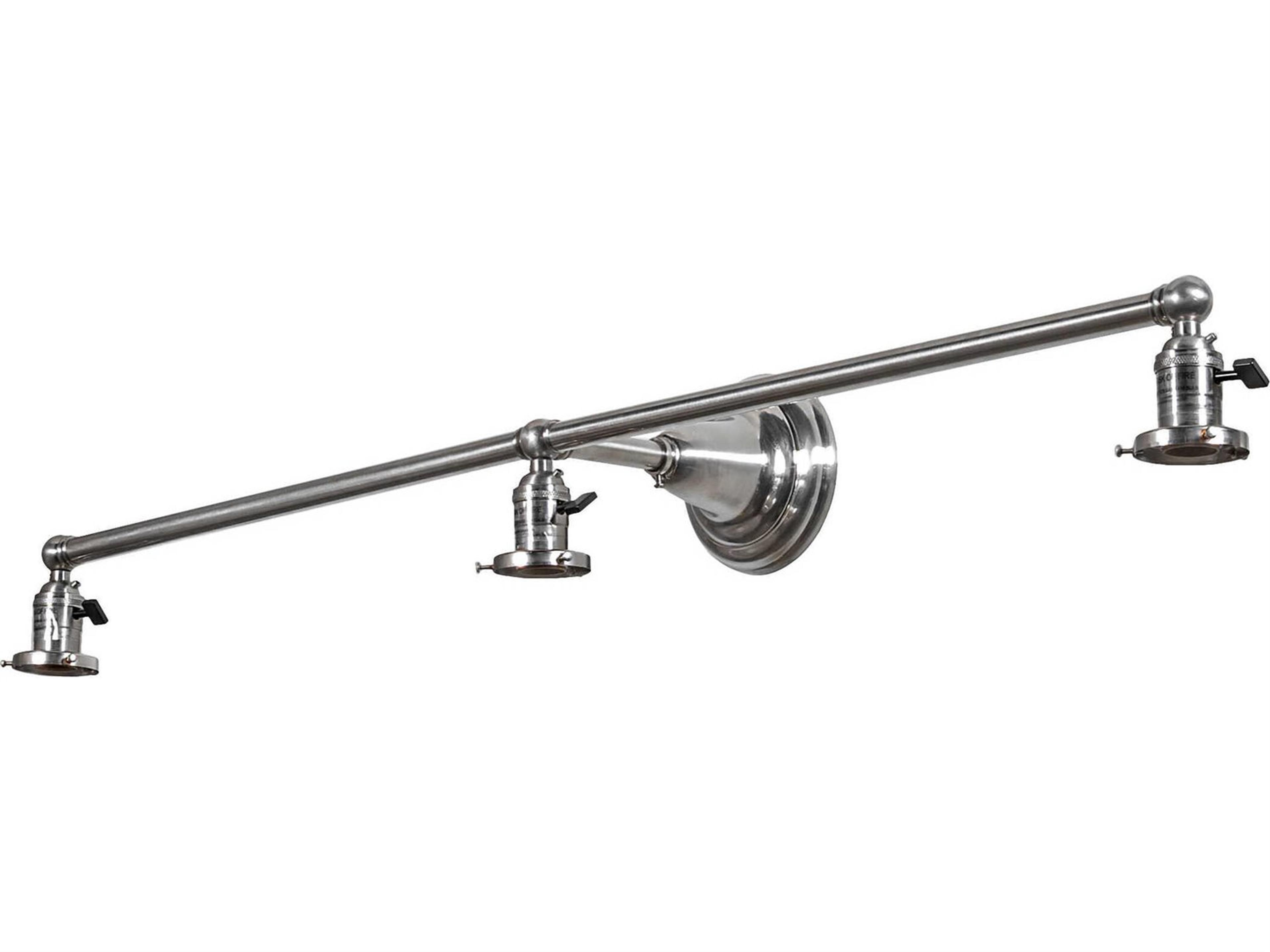 3-Light Brushed Nickel Vanity Light