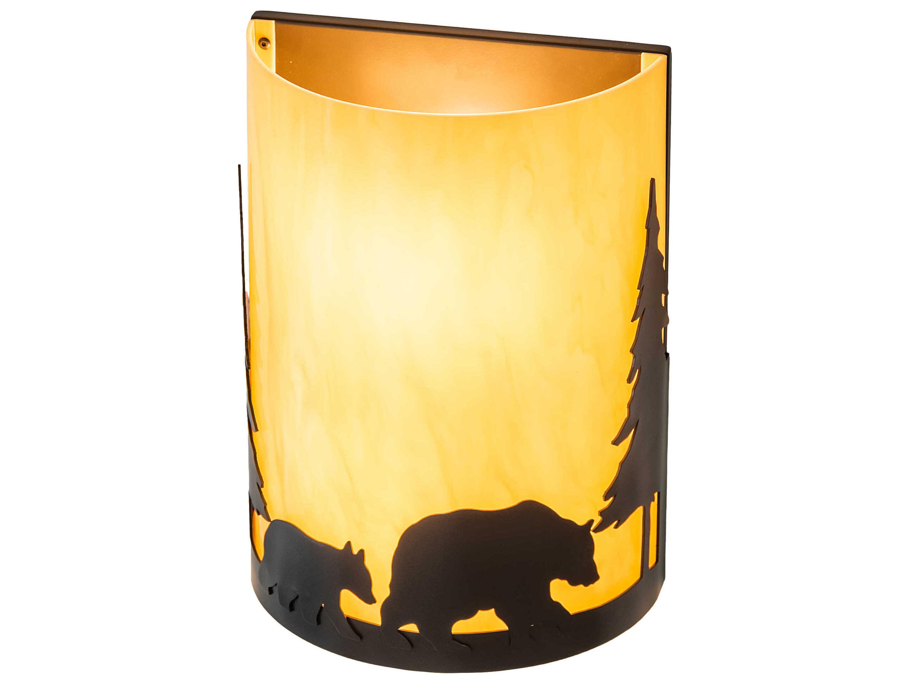 Meyda 2-Light Timeless Bronze Wall Sconce