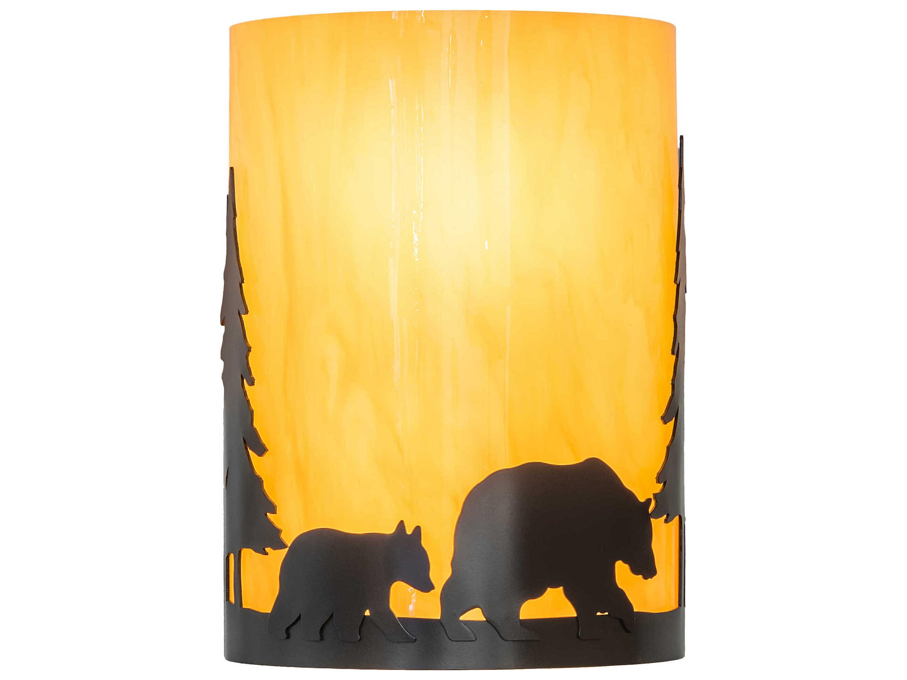 Meyda 2-Light Timeless Bronze Wall Sconce