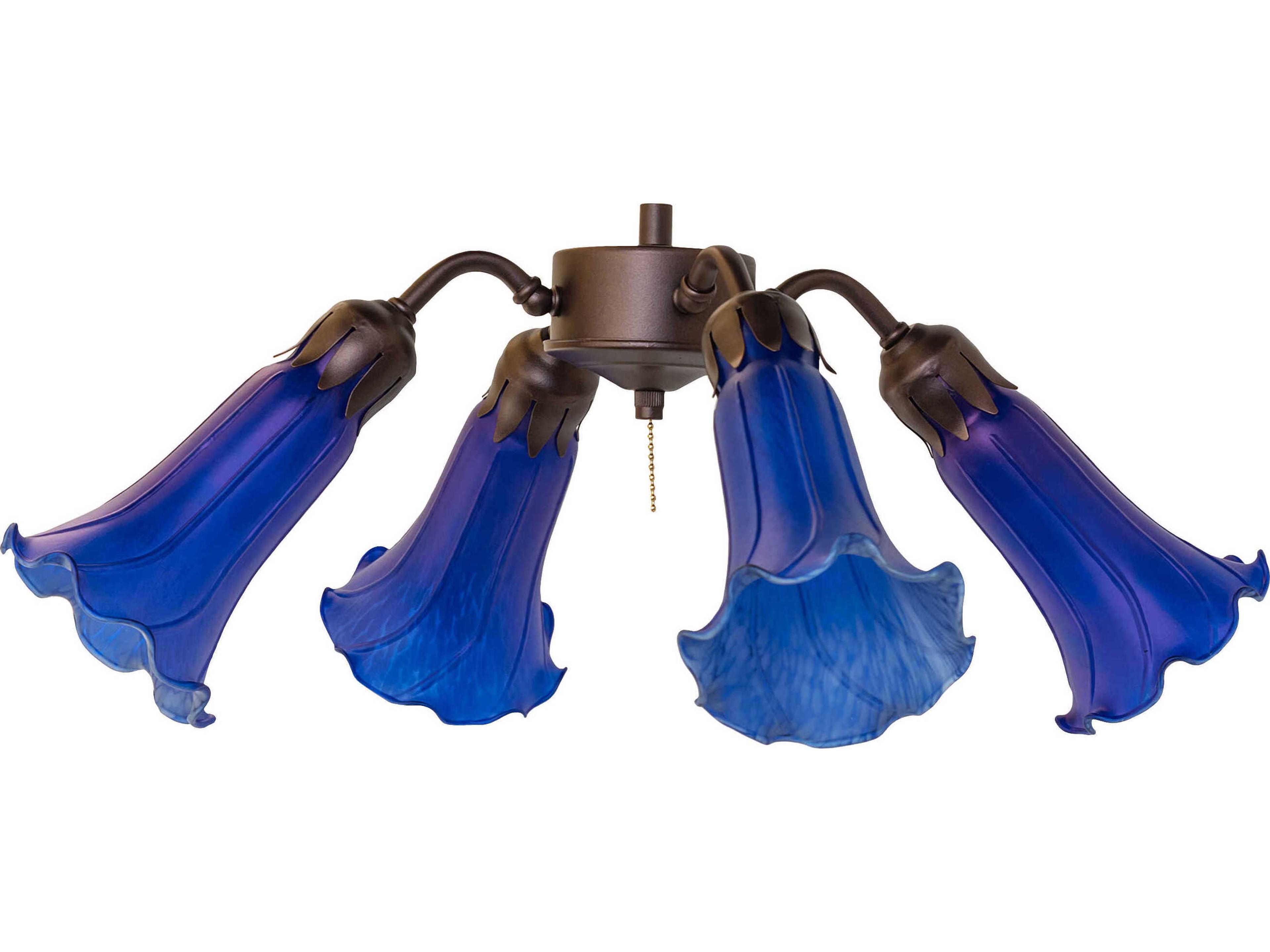 Meyda Pond Lily Tiffany 4 - Light Fan Kit