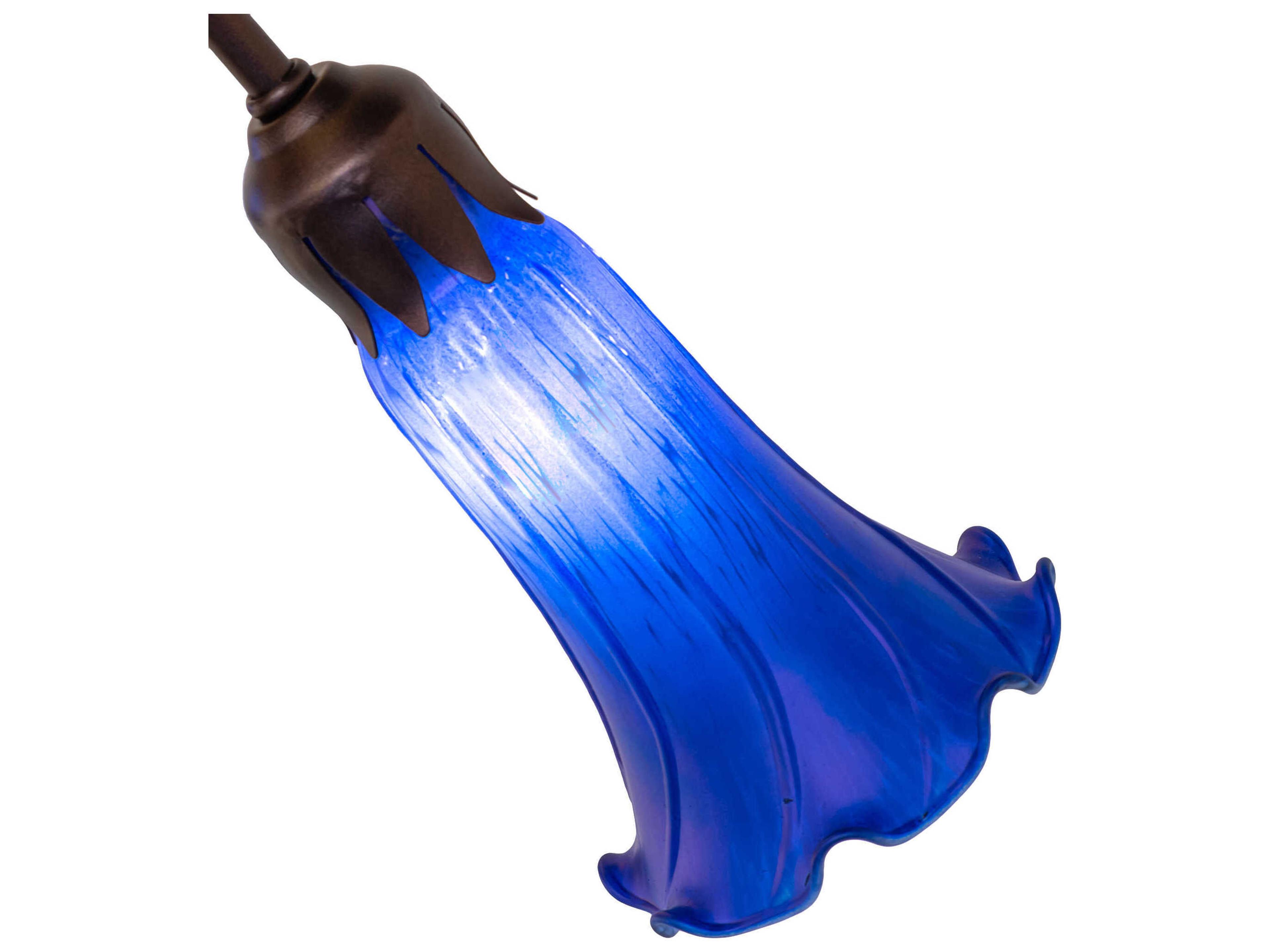 Meyda Pond Lily Tiffany 4 - Light Fan Kit