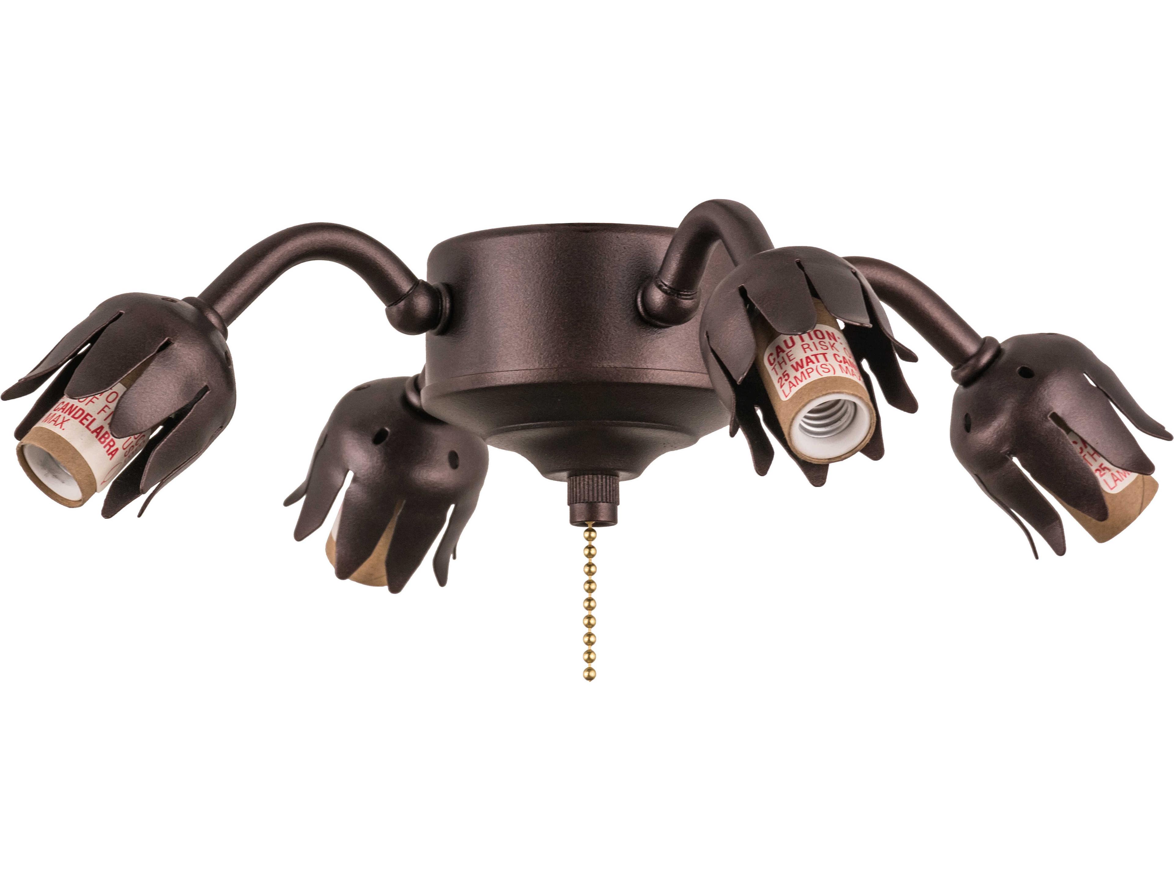 Meyda Pond Lily 4 - Light Fan Kit