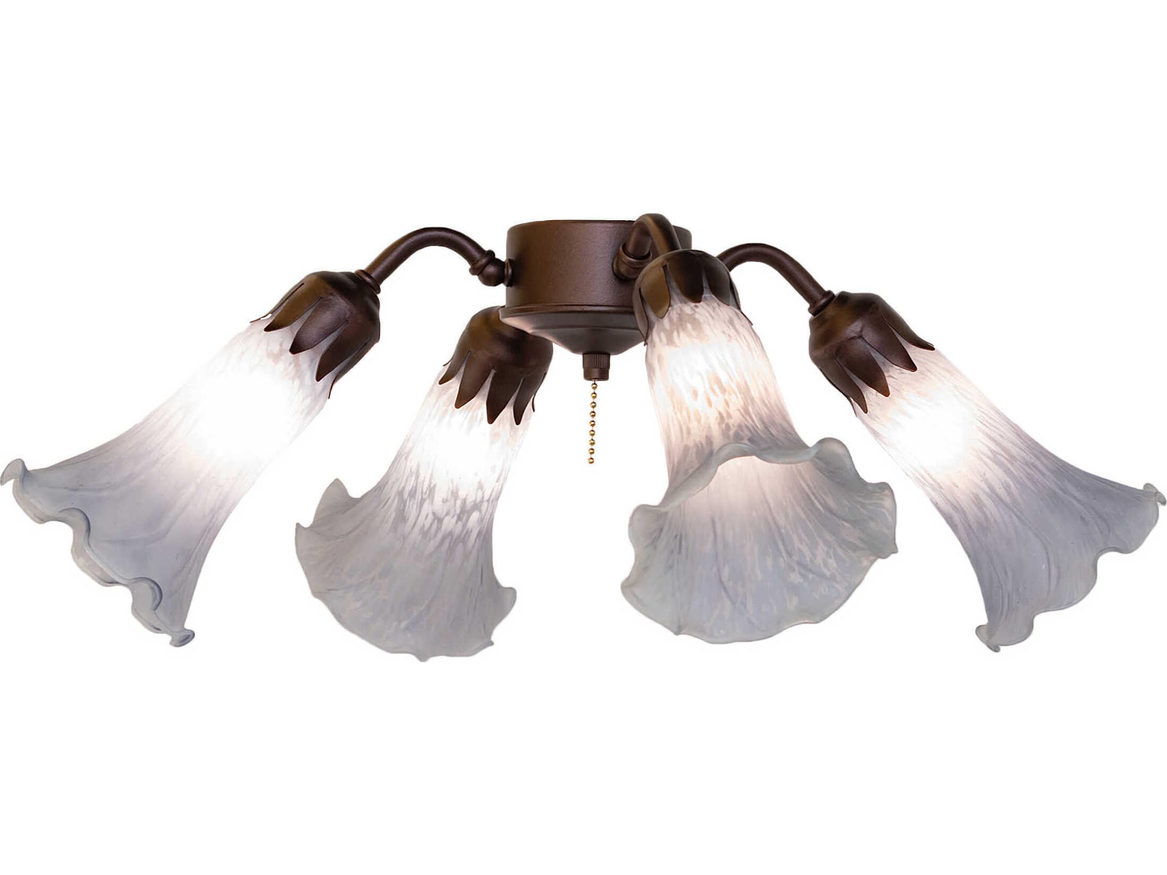 Pond Lily Tiffany 4 - Light Fan Kit