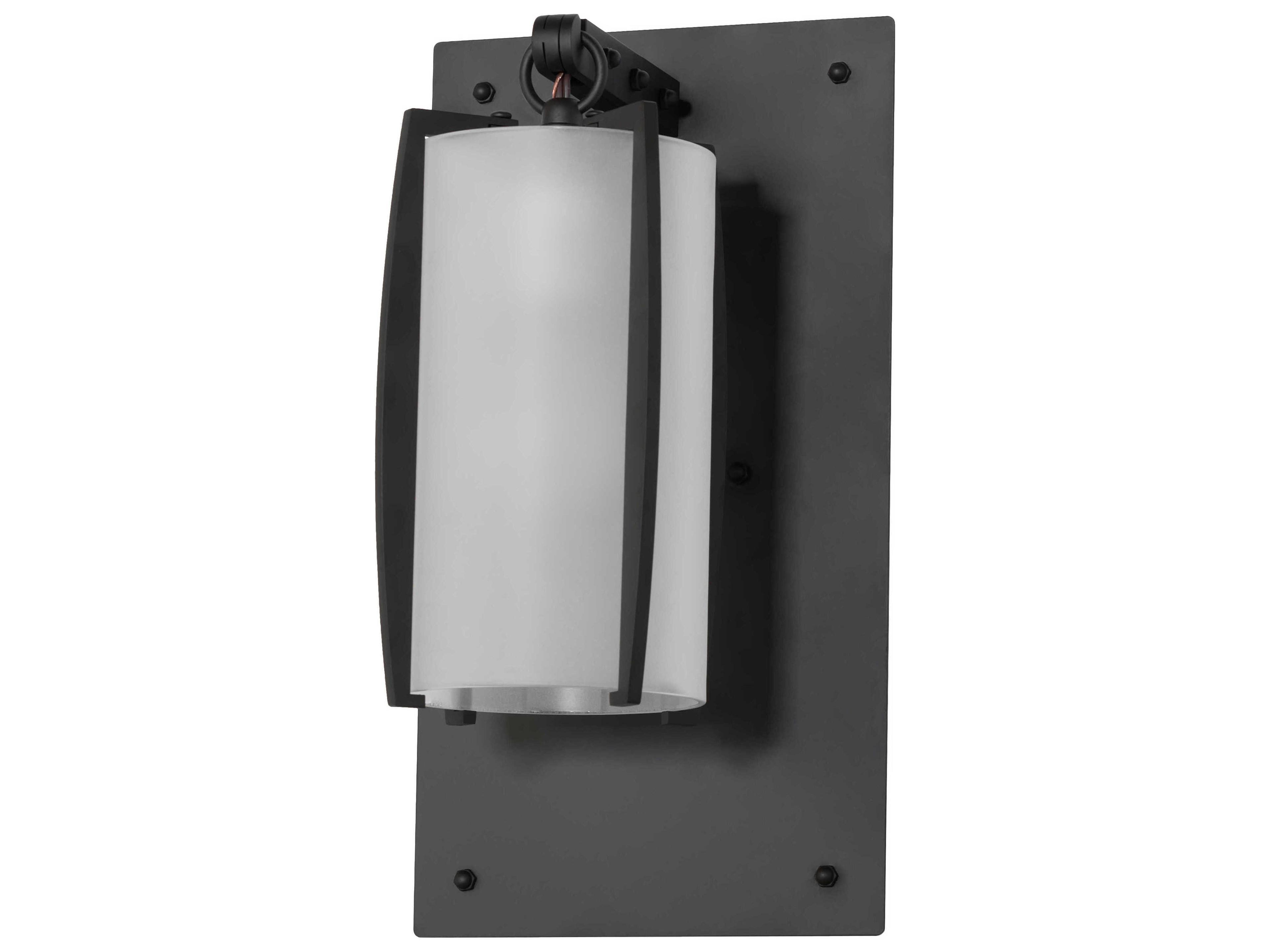 Meyda 1-Light Oil Rubbed Bronze Glass Wall Sconce