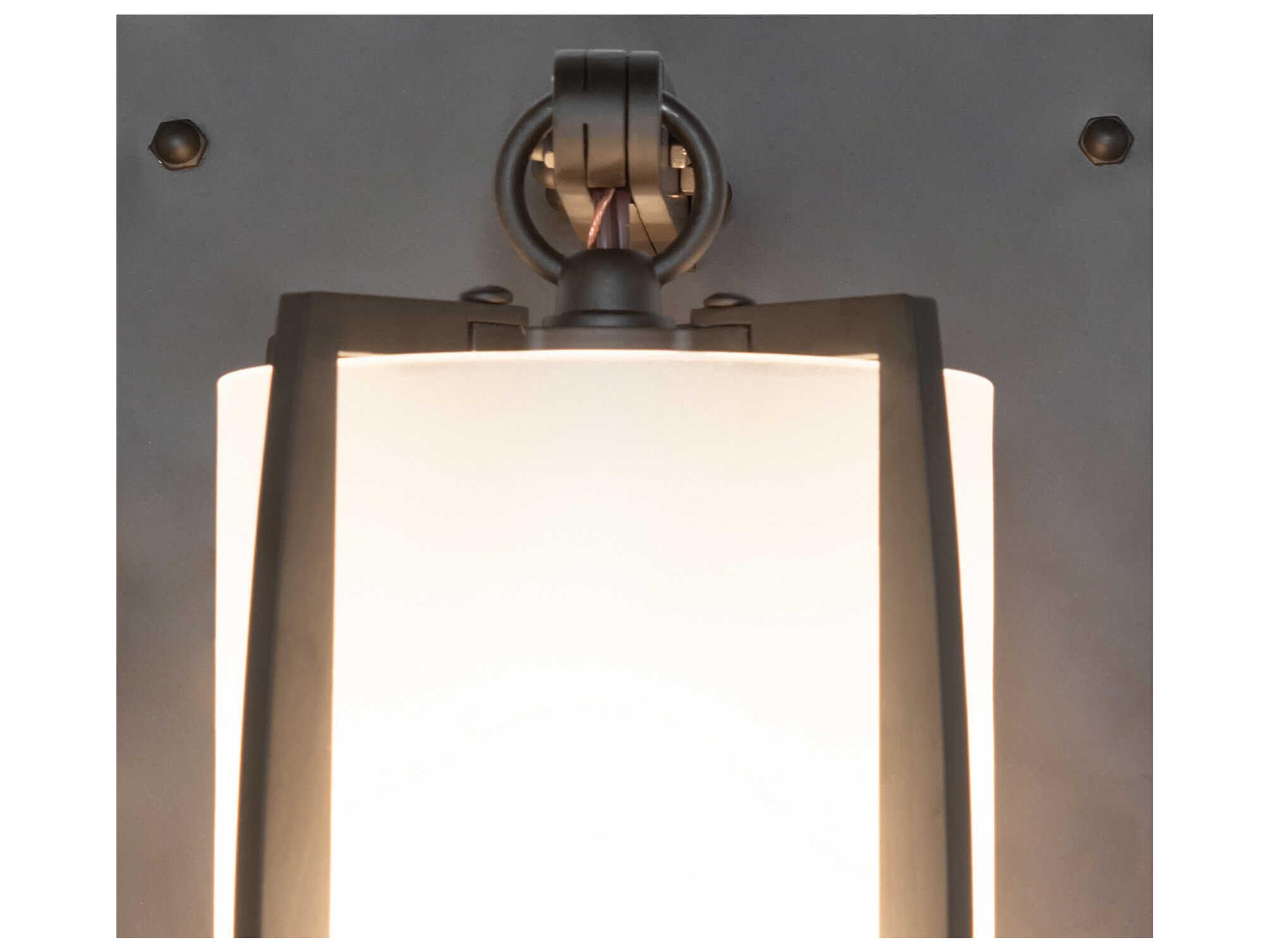 Meyda 1-Light Oil Rubbed Bronze Glass Wall Sconce