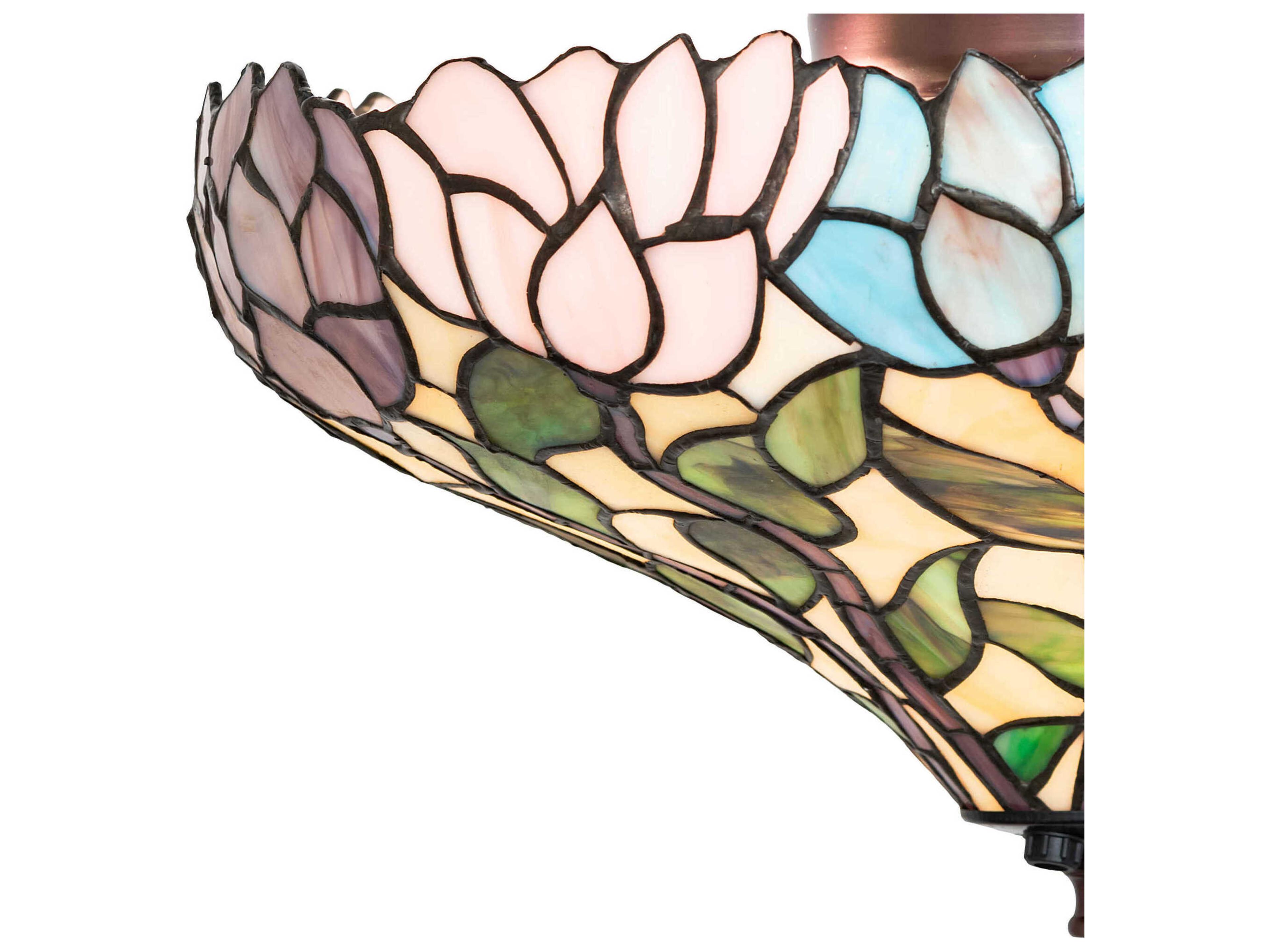 Meyda Wisteria 3 - Light 16" Fan Kit