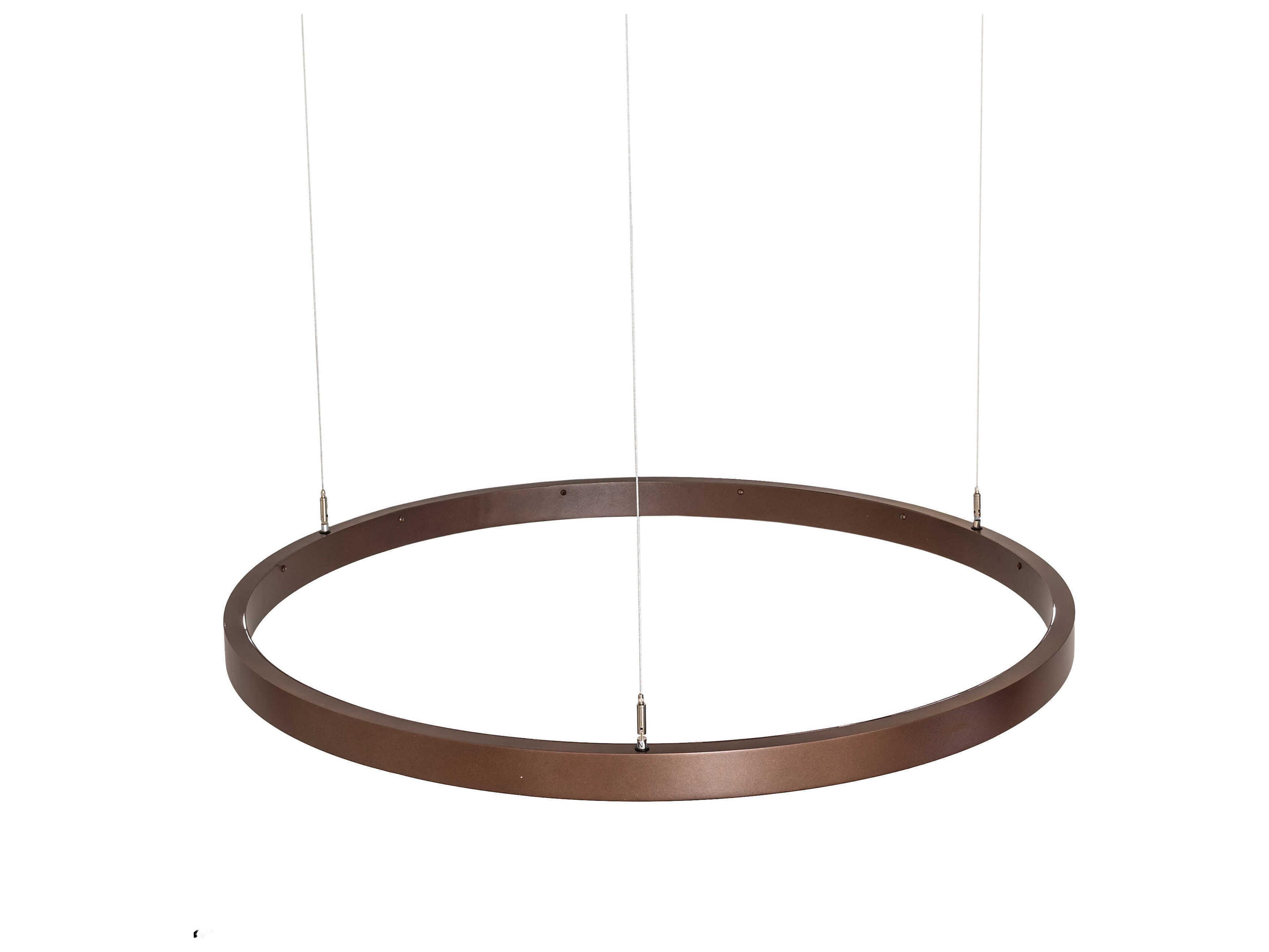 Meyda Anillo Mahogany Bronze Round Pendant
