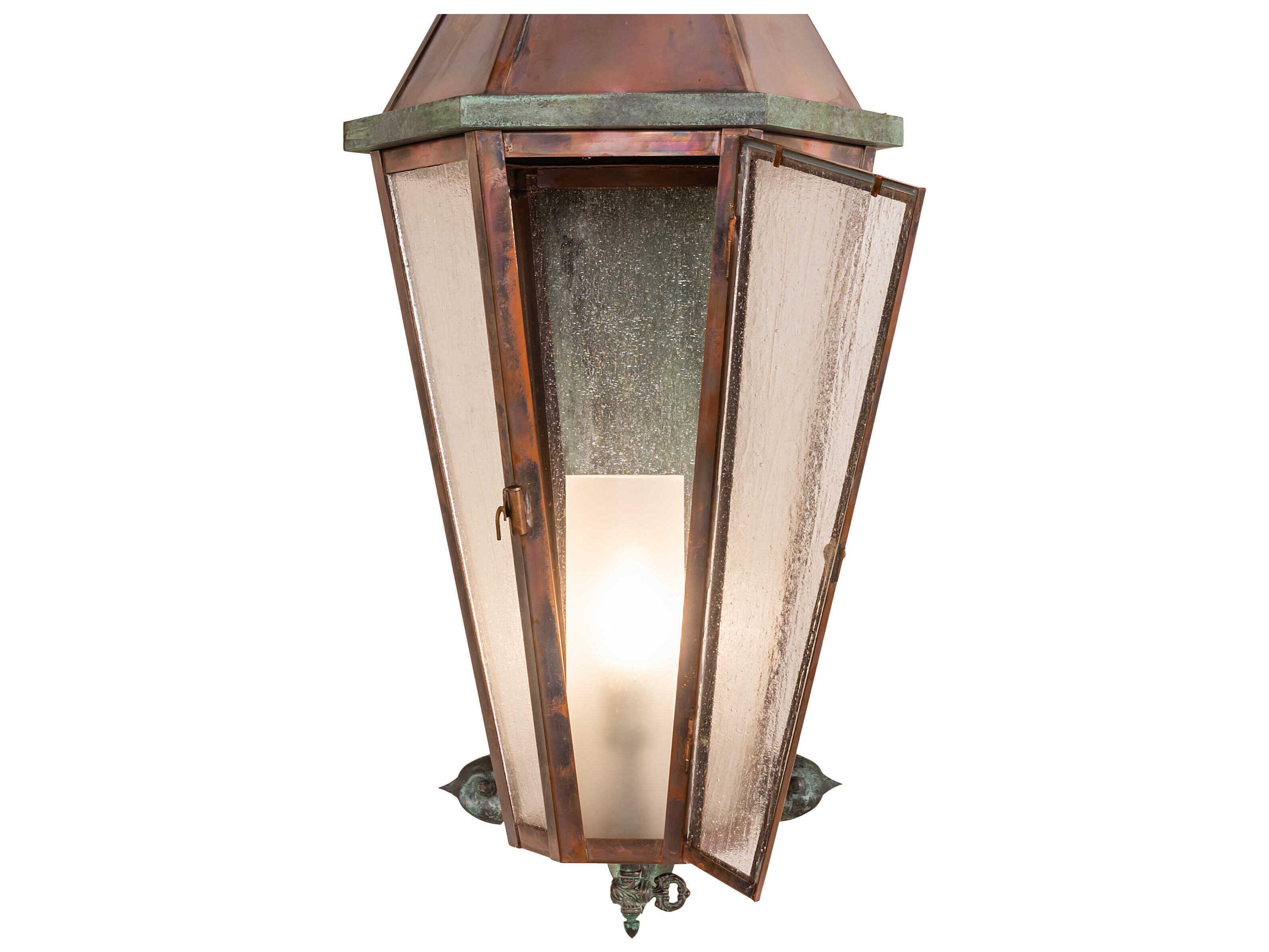 Meyda Millesime 1-Light Copper Wall Sconce