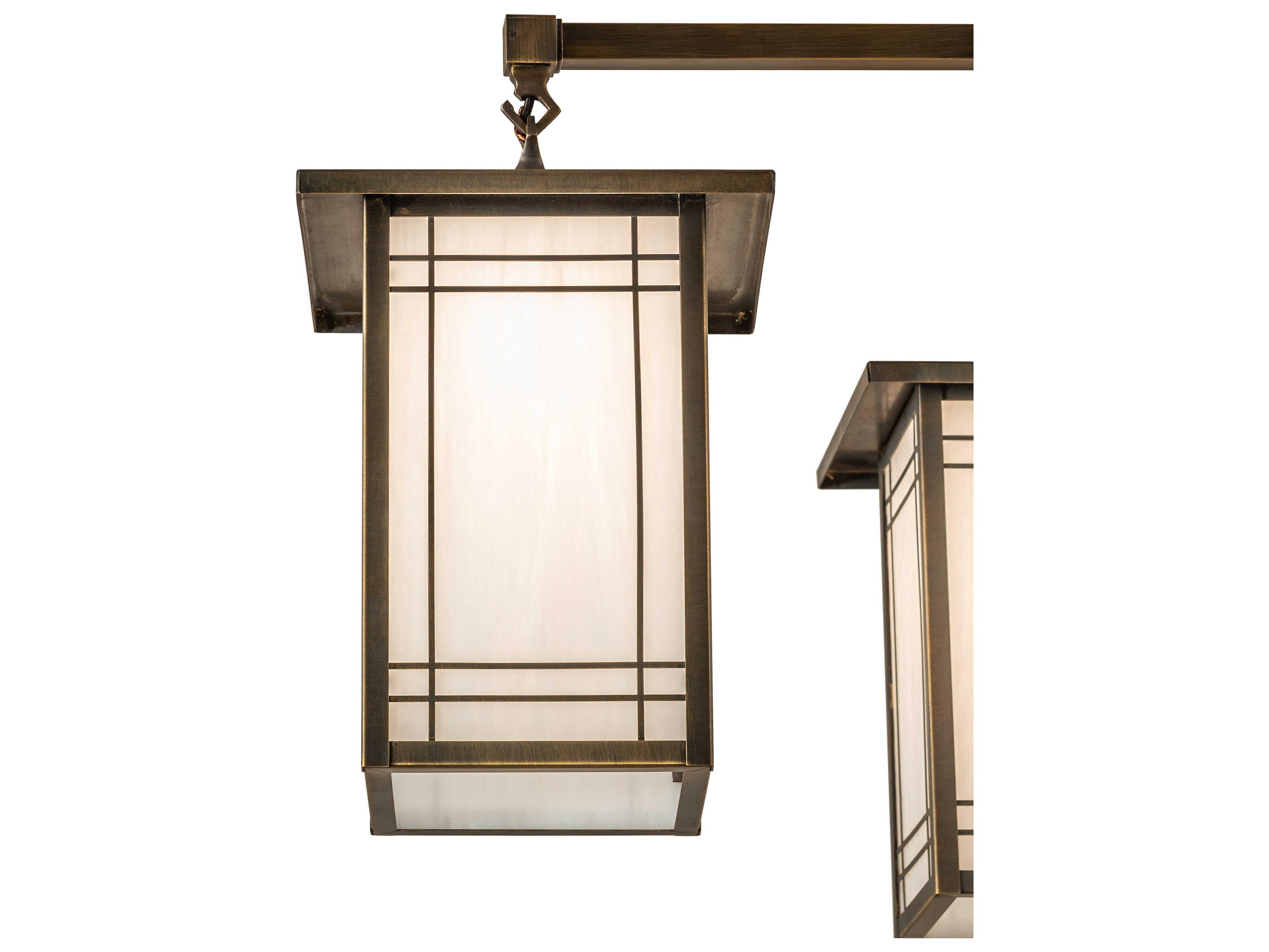 Meyda Hyde Park 4-Light Antique Brass Chandelier
