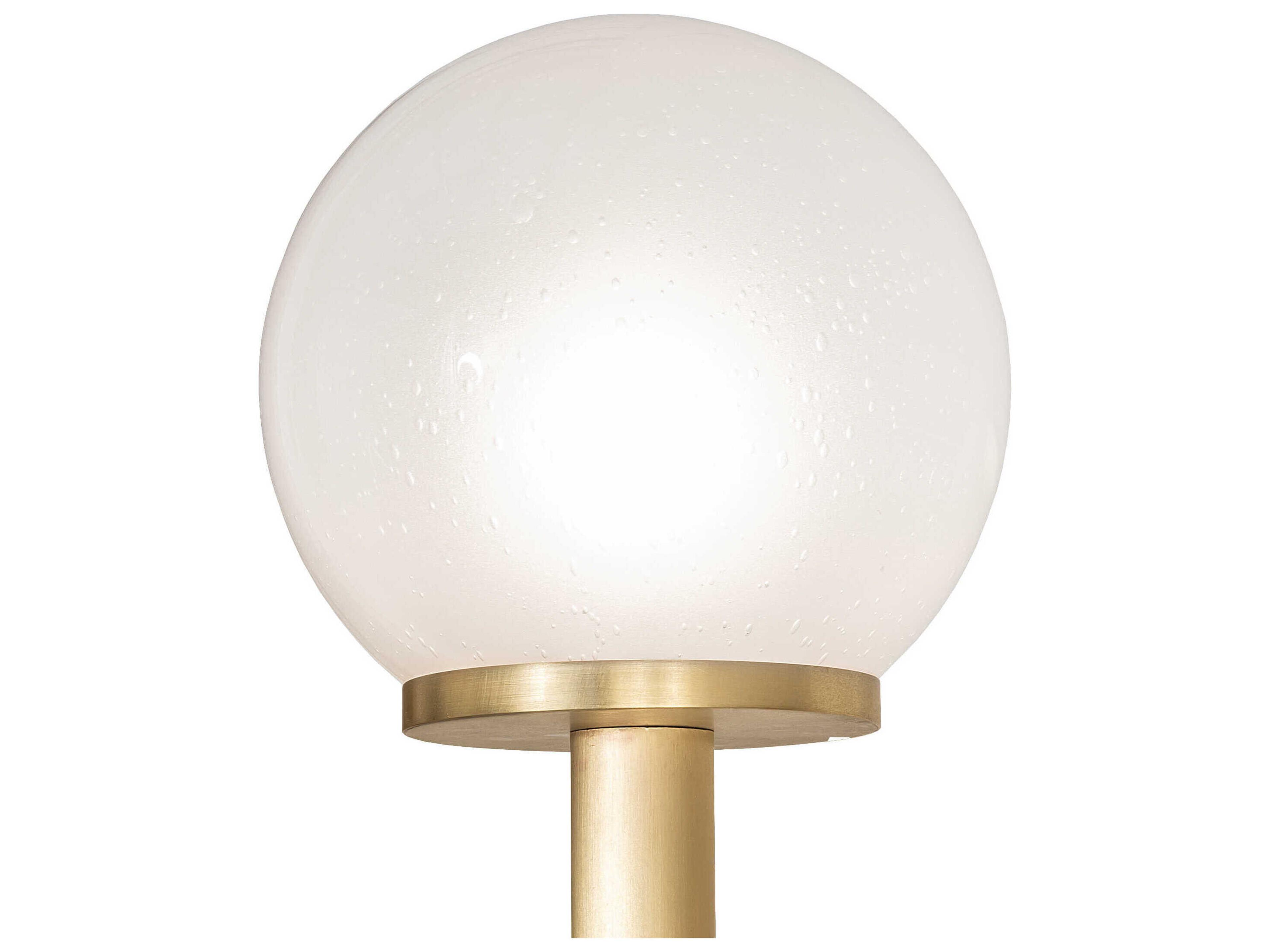 Meyda Bola Brushed Brass Buffet Lamp