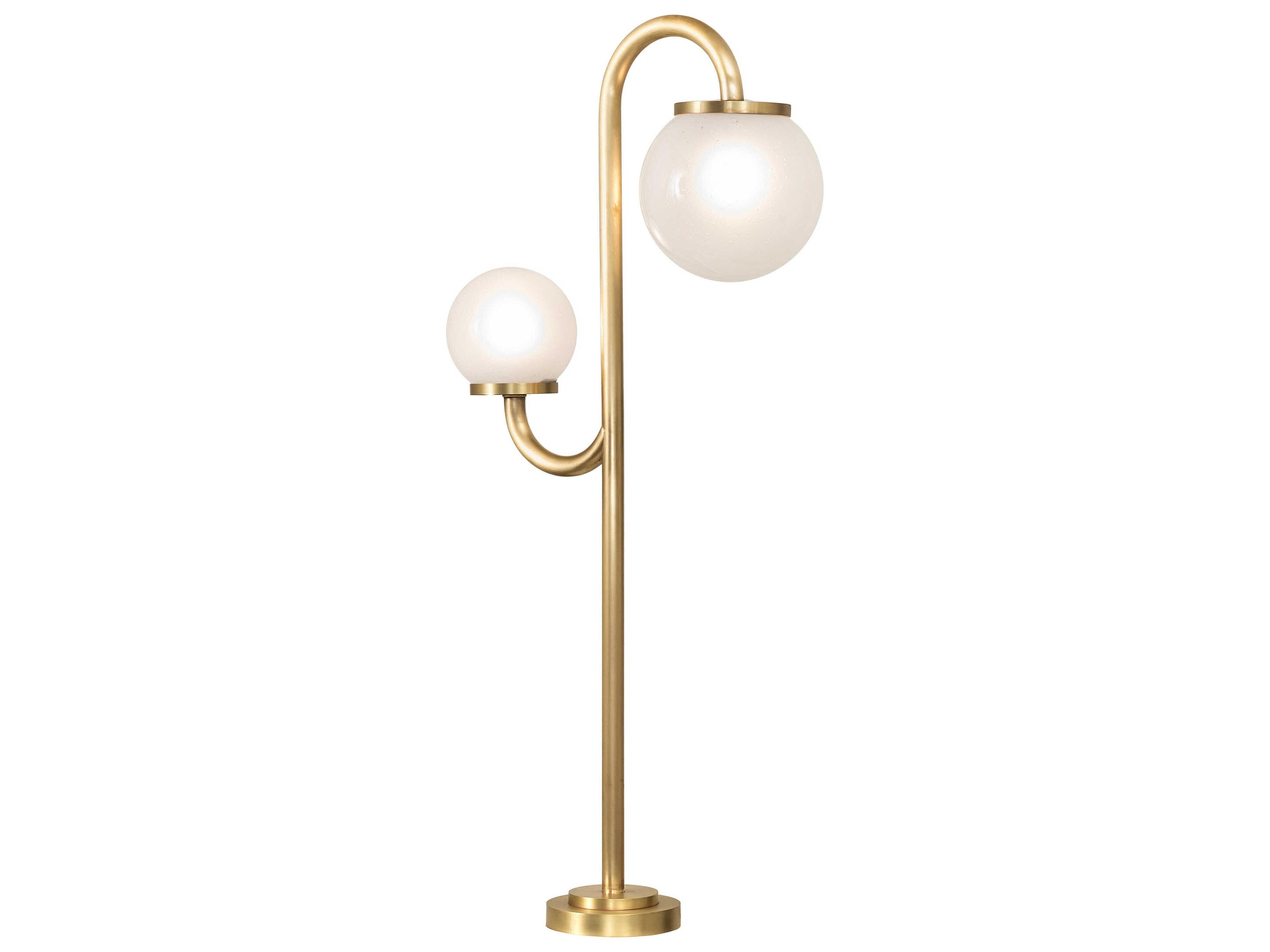 Bola Brushed Brass Buffet Lamp