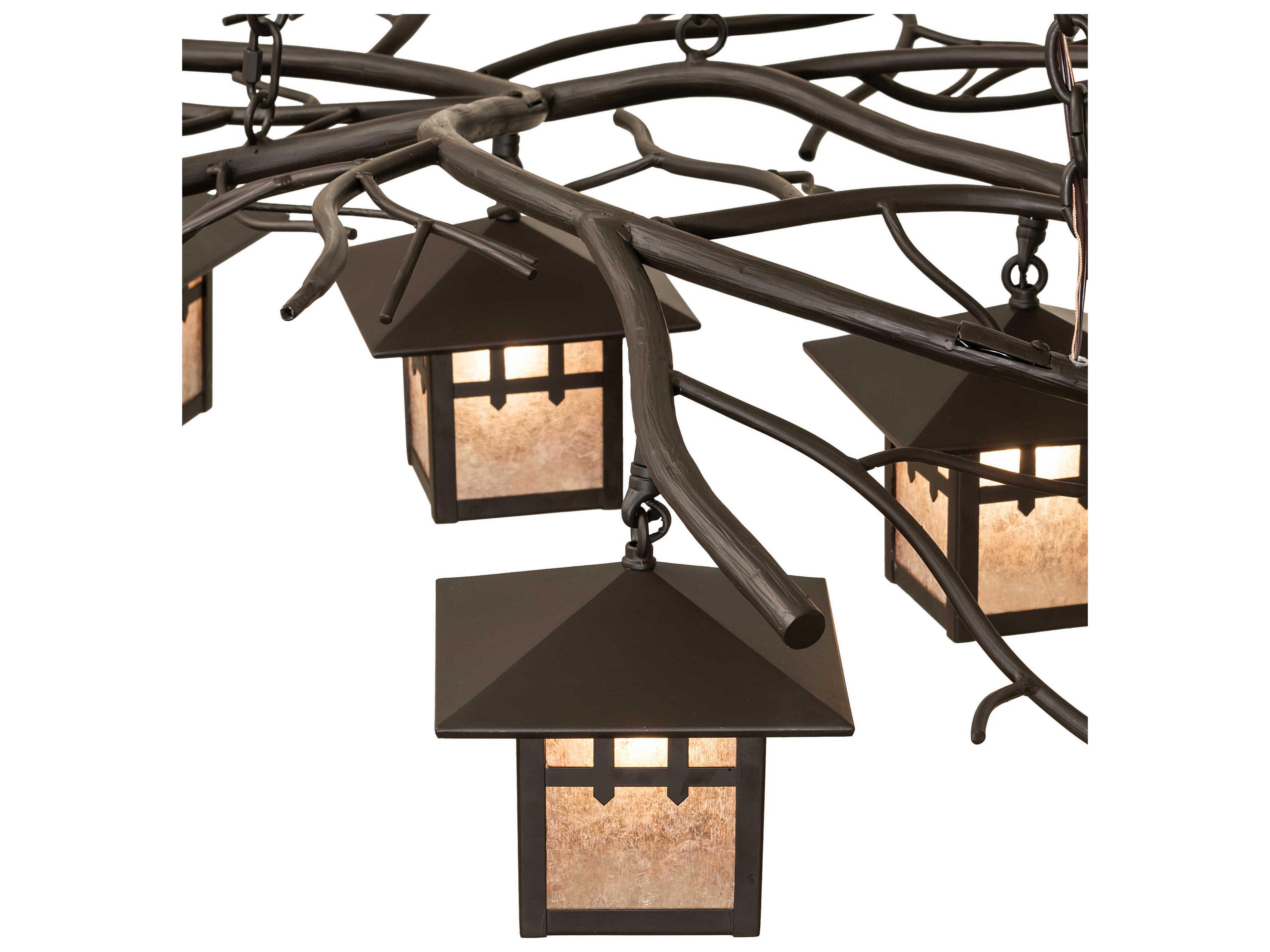 Meyda Winter Solstice 6-Light Oil Rubbed Bronze Island Pendant