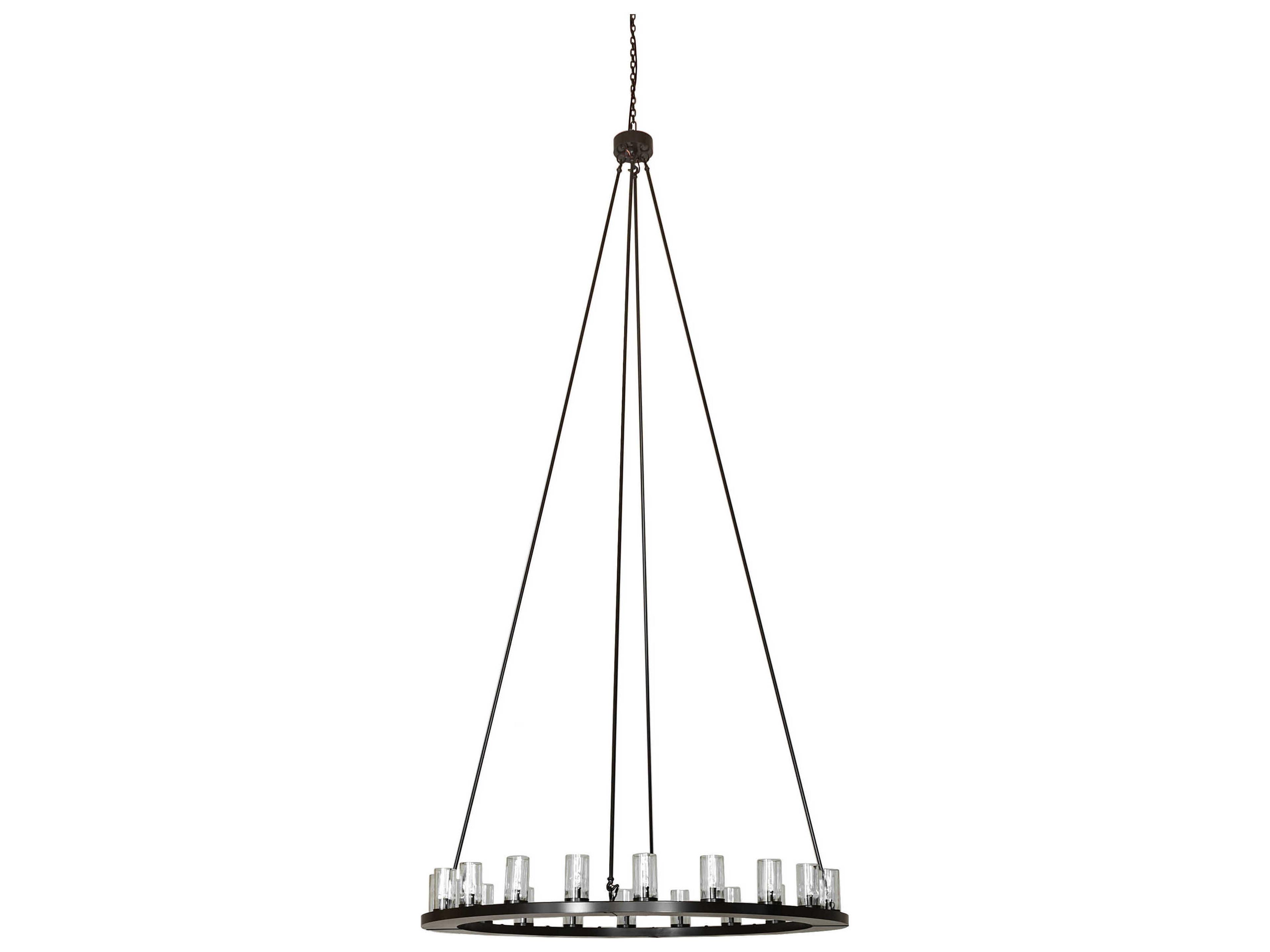 Meyda Loxley 20-Light Timeless Bronze Chandelier