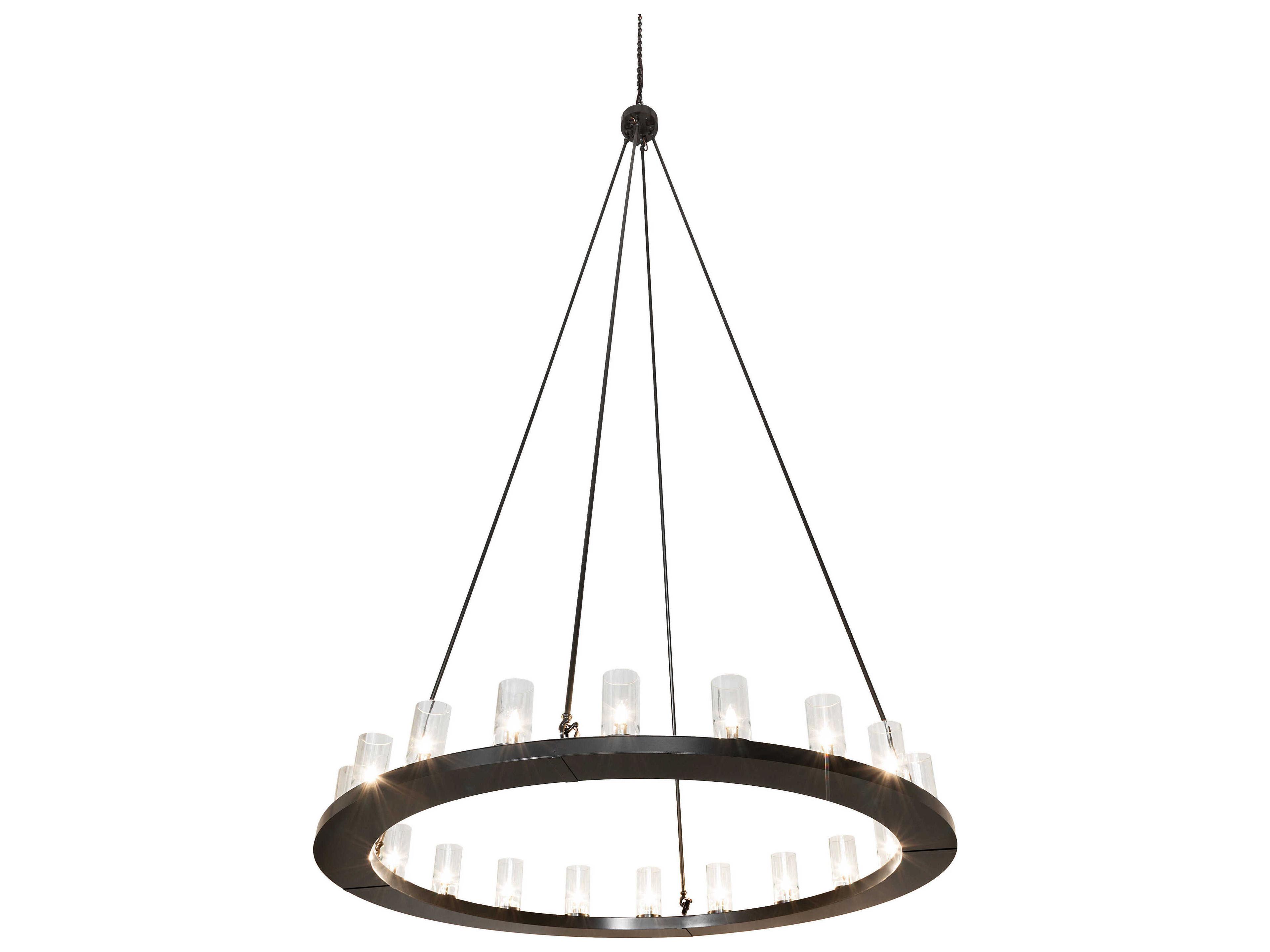 Meyda Loxley 20-Light Timeless Bronze Chandelier