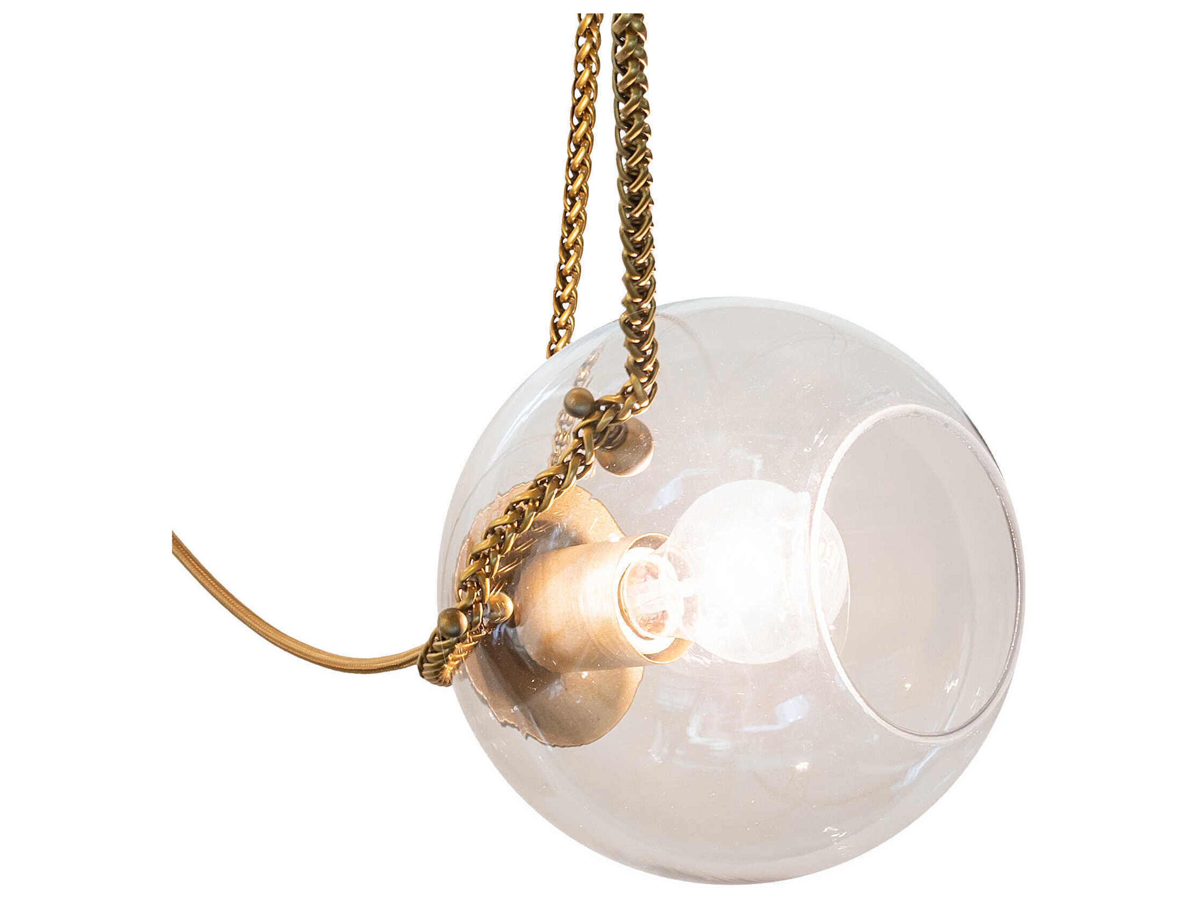 Meyda Castiliolite 8-Light Aged Brass Pendant