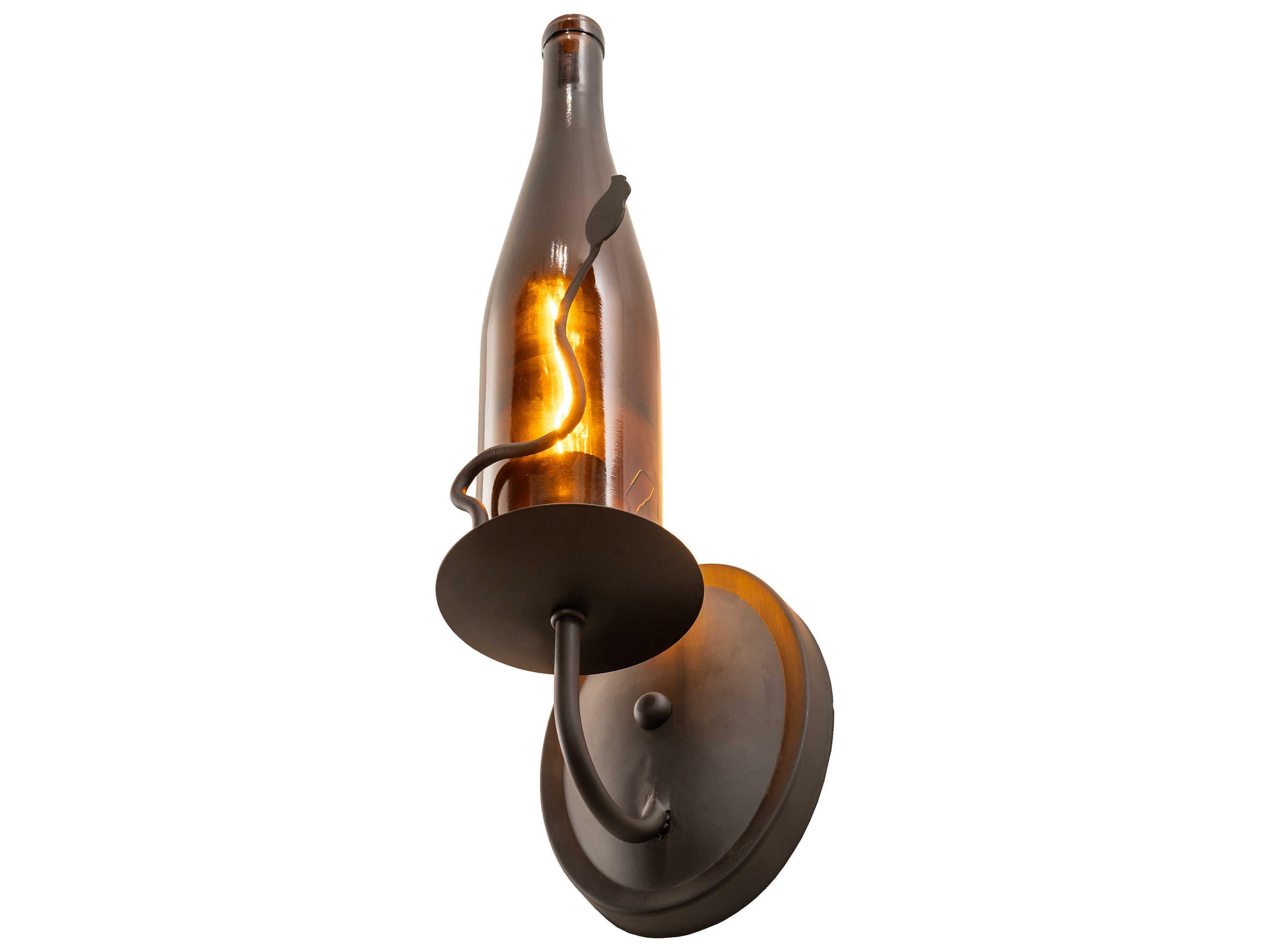 Meyda Tuscan Vineyard 1-Light Oil Rubbed Bronze Wall Sconce