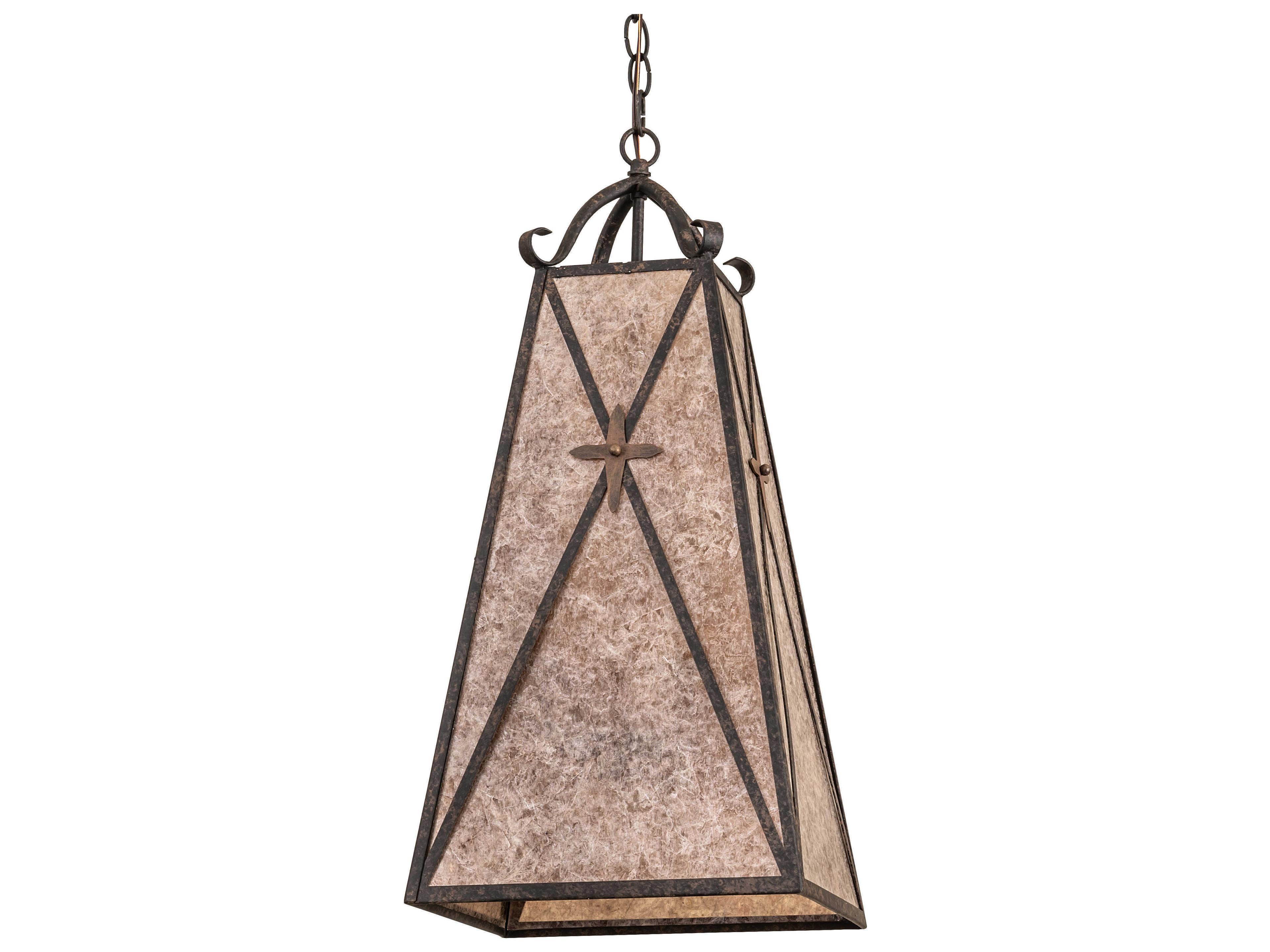 Meyda 4-Light Coffee Bean Cortez Gold Brown Pendant