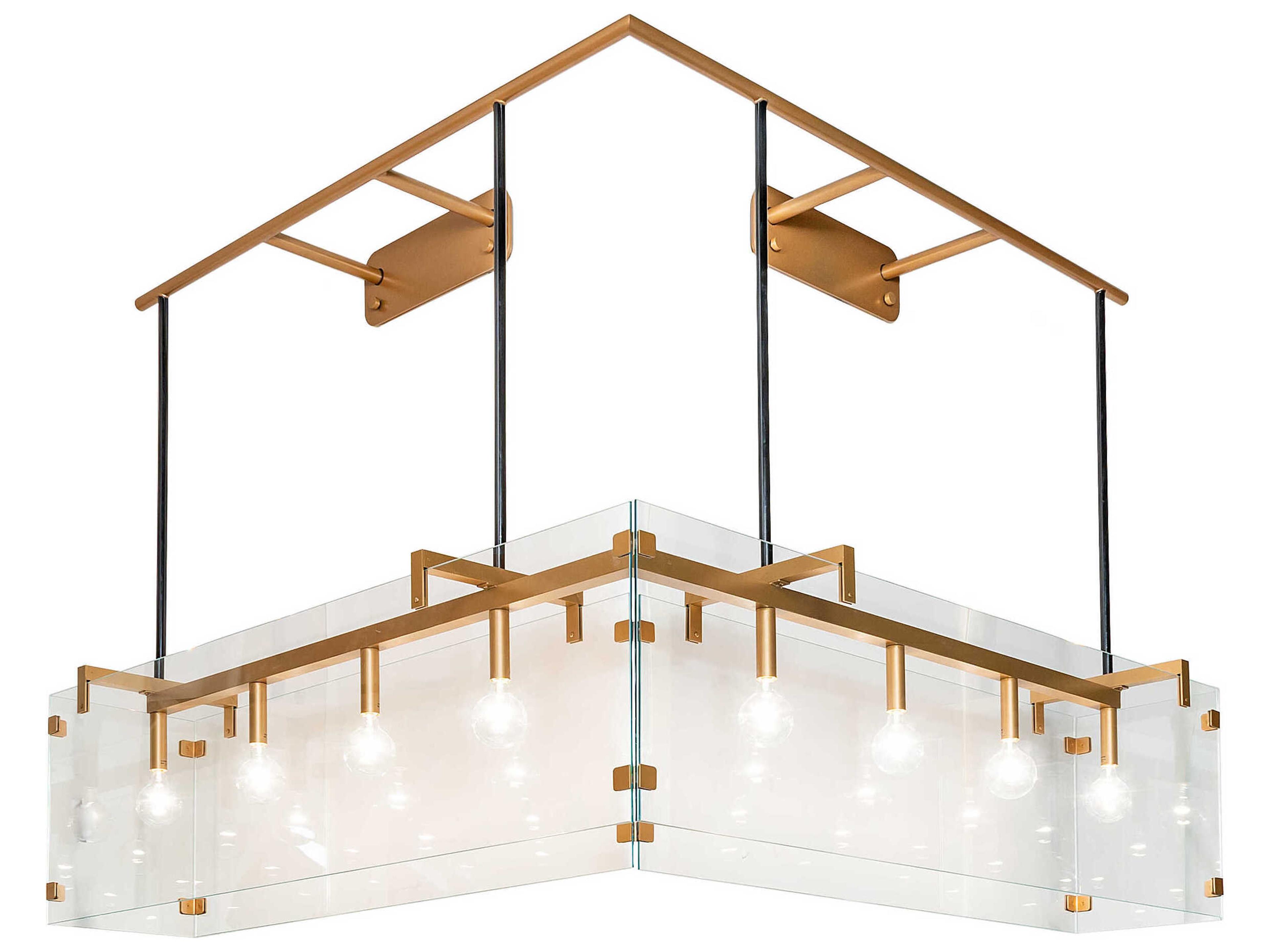 Hatley 8-Light Honey Bucket / Jet Black Wall Sconce