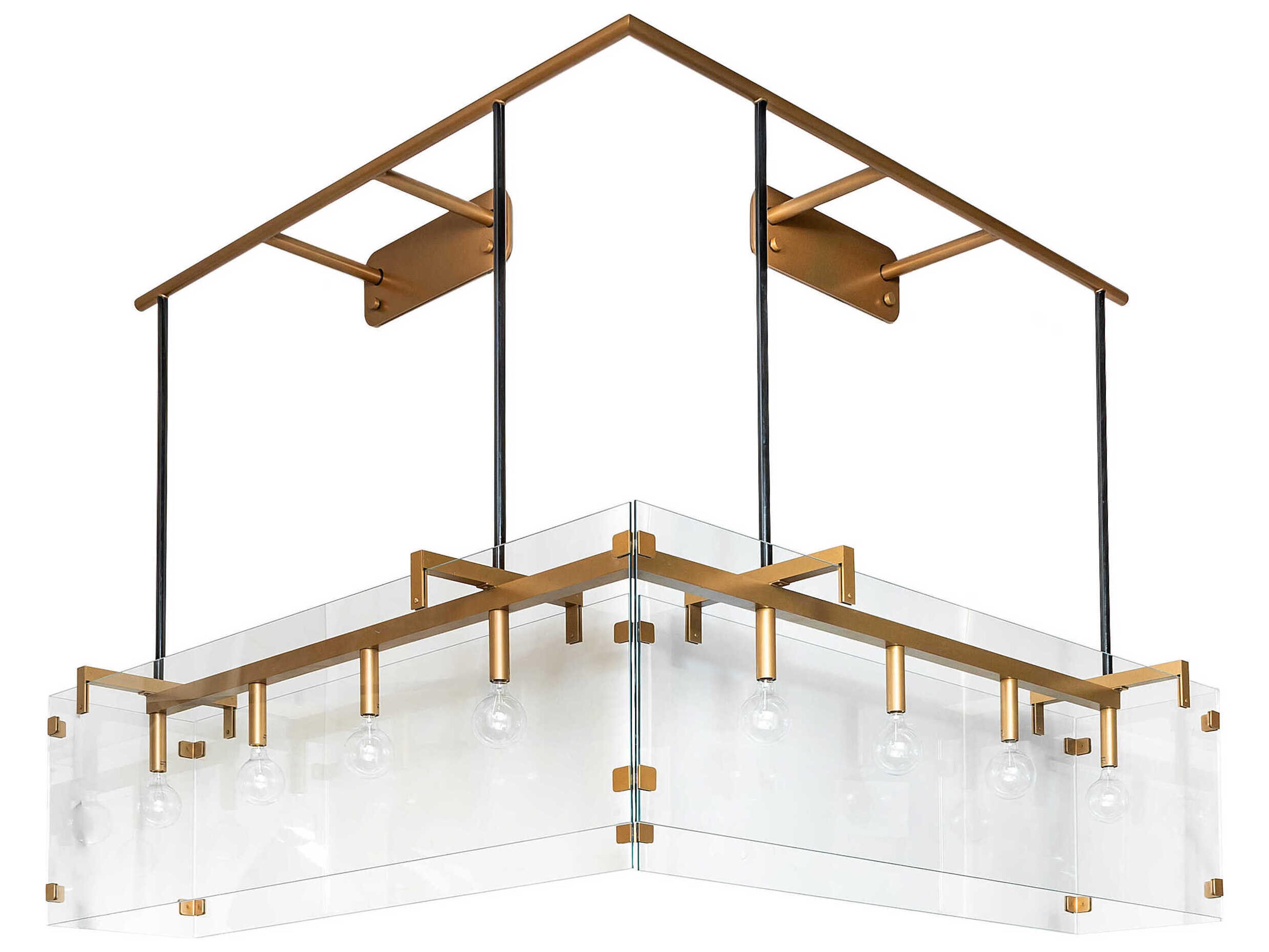 Meyda Hatley 8-Light Honey Bucket / Jet Black Wall Sconce