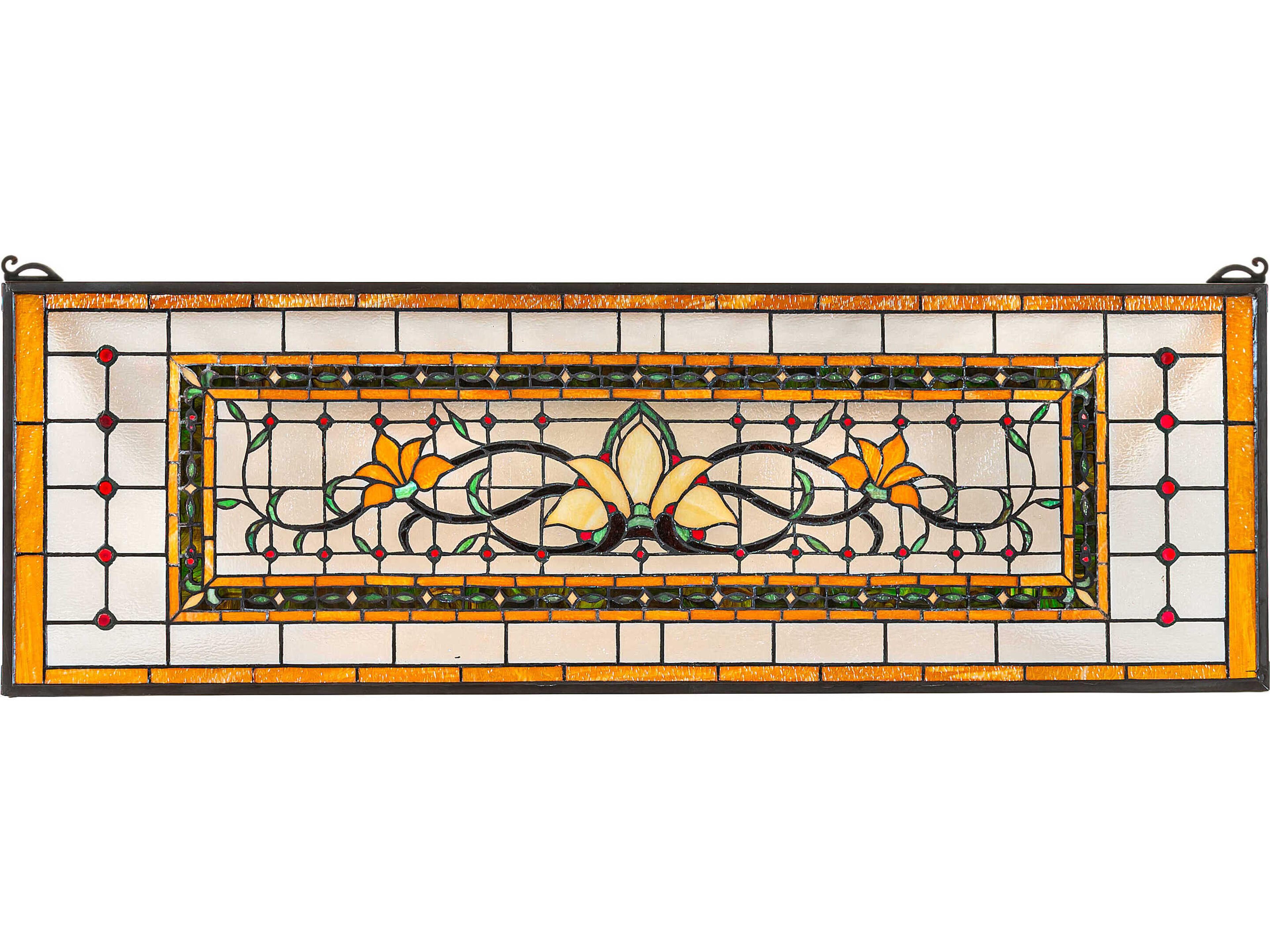 Fairytale Transom Stained Glass Window