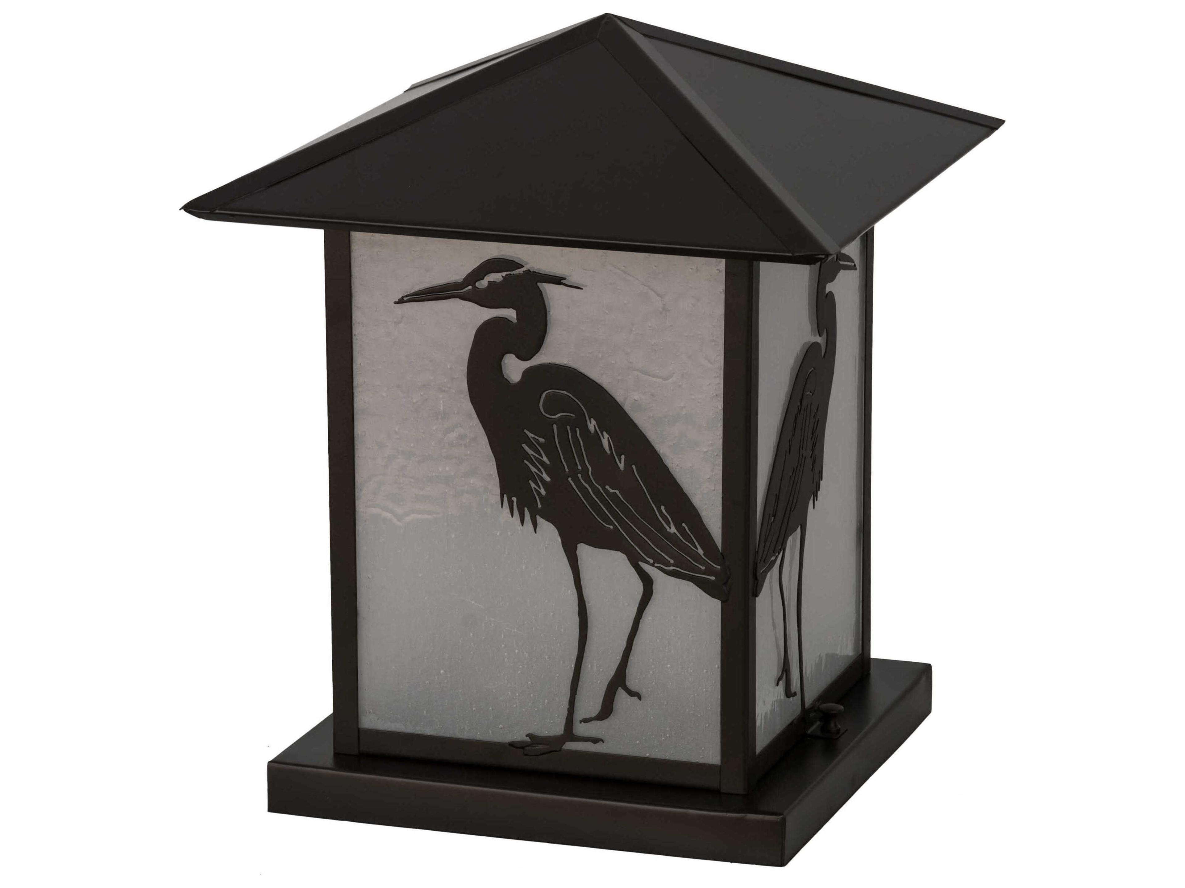Meyda Seneca Heron 1 - Light Outdoor Post Light