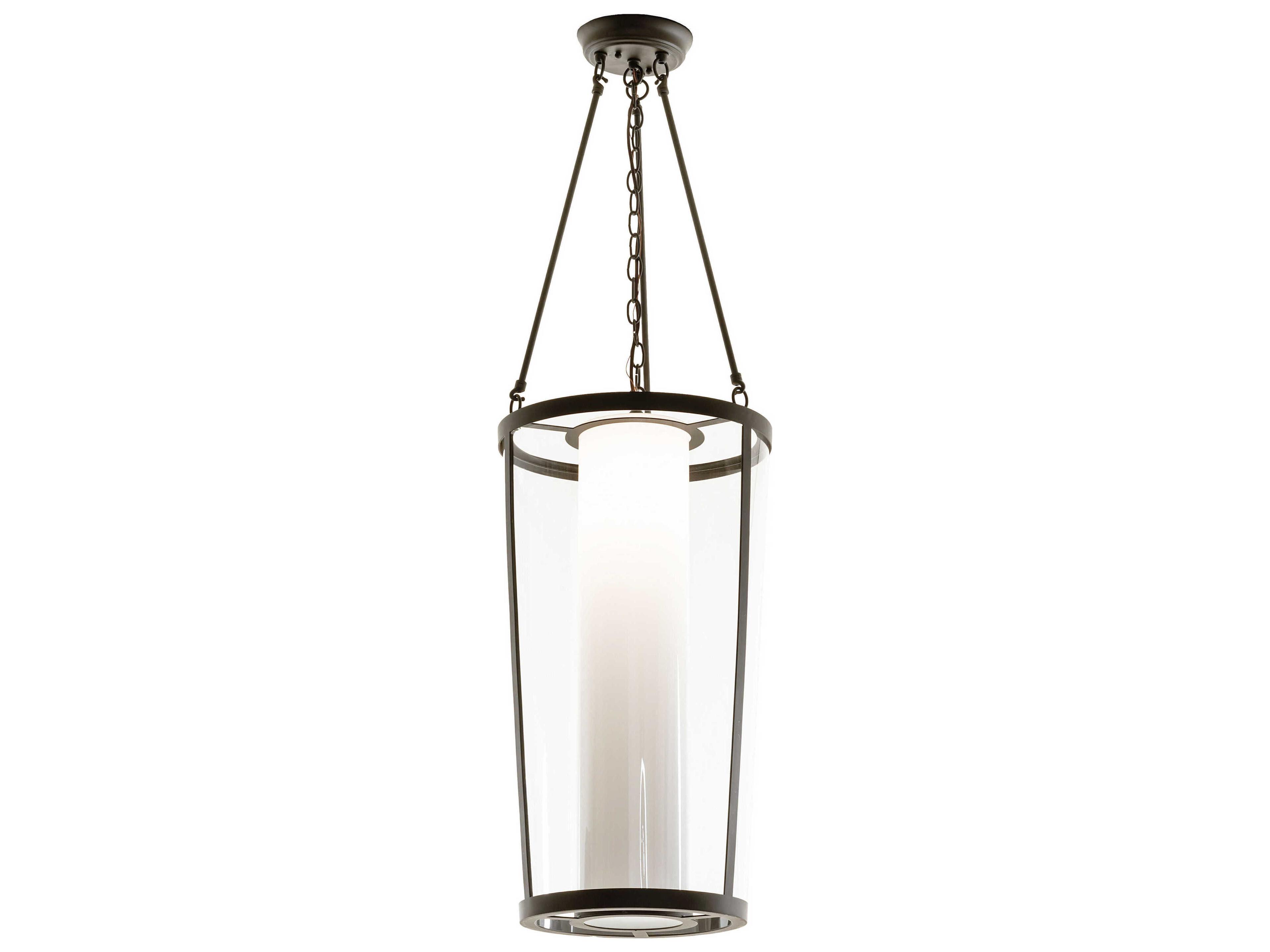 Cilindro 1-Light Oil Rubbed Bronze Cylinder Semi Flush Mount