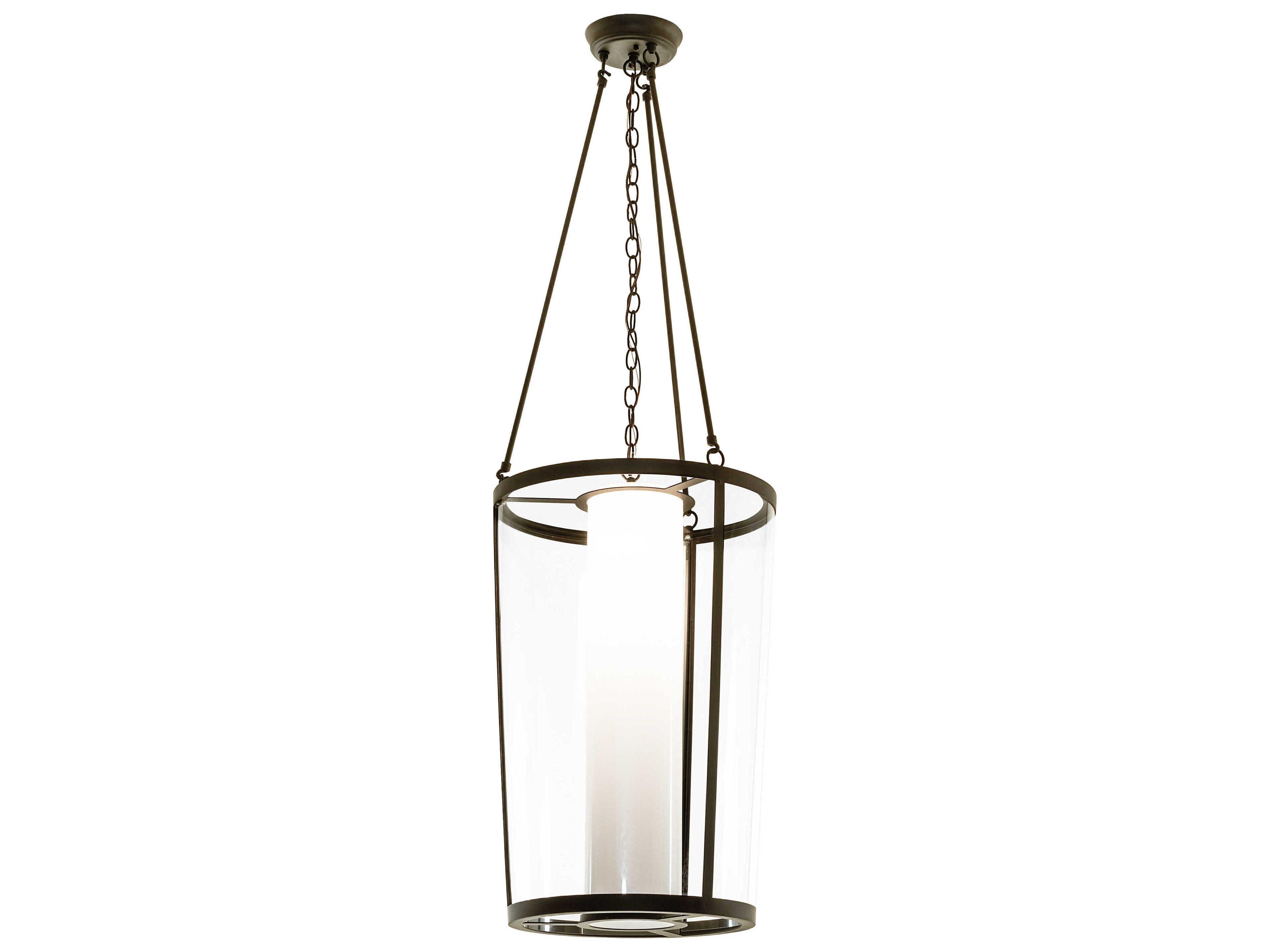 Cilindro 1-Light Oil Rubbed Bronze Black Cylinder Pendant