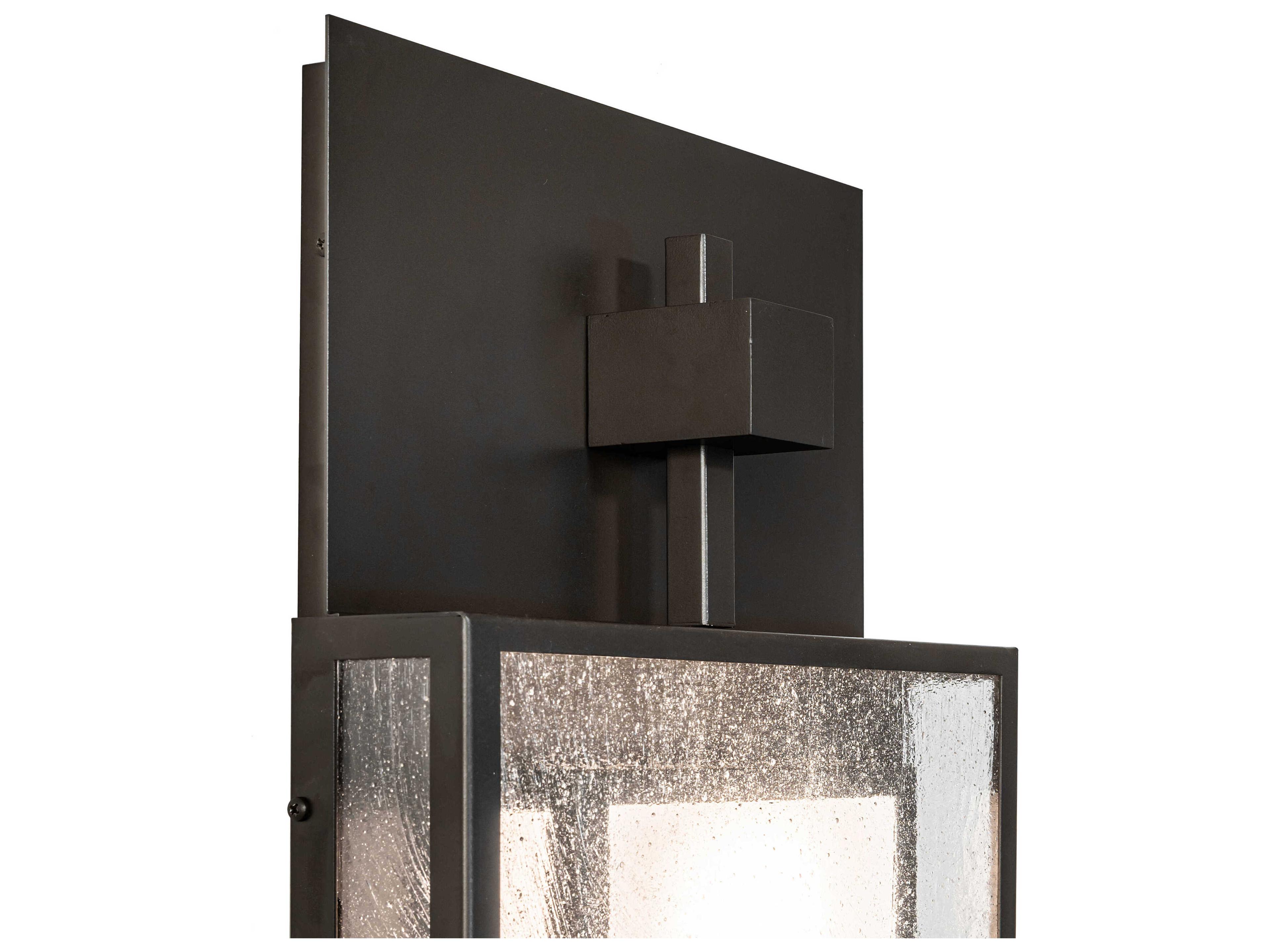 Meyda Quadrato 4-Light Statuary Bronze Metallic Wall Sconce