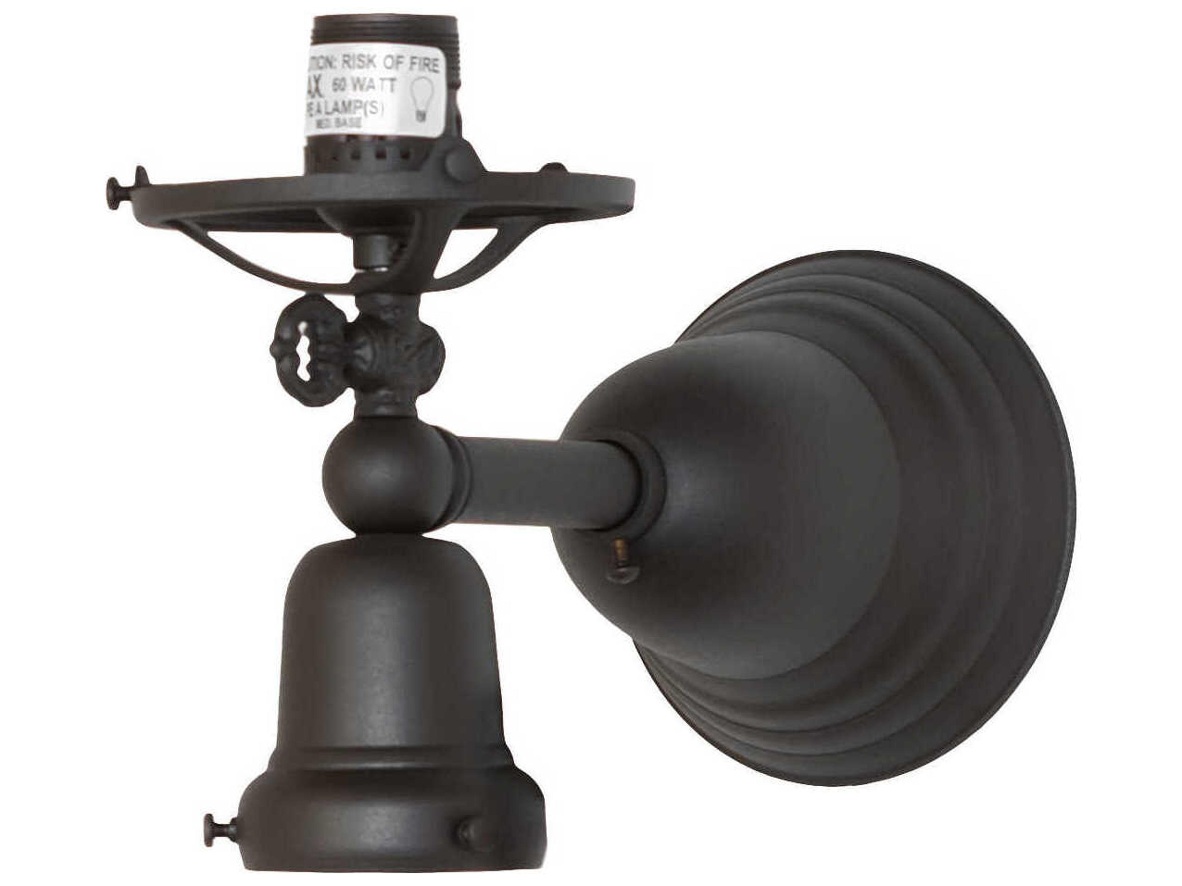 Revival Gas And Electric 2-Light Mahogany Bronze Wall Sconce