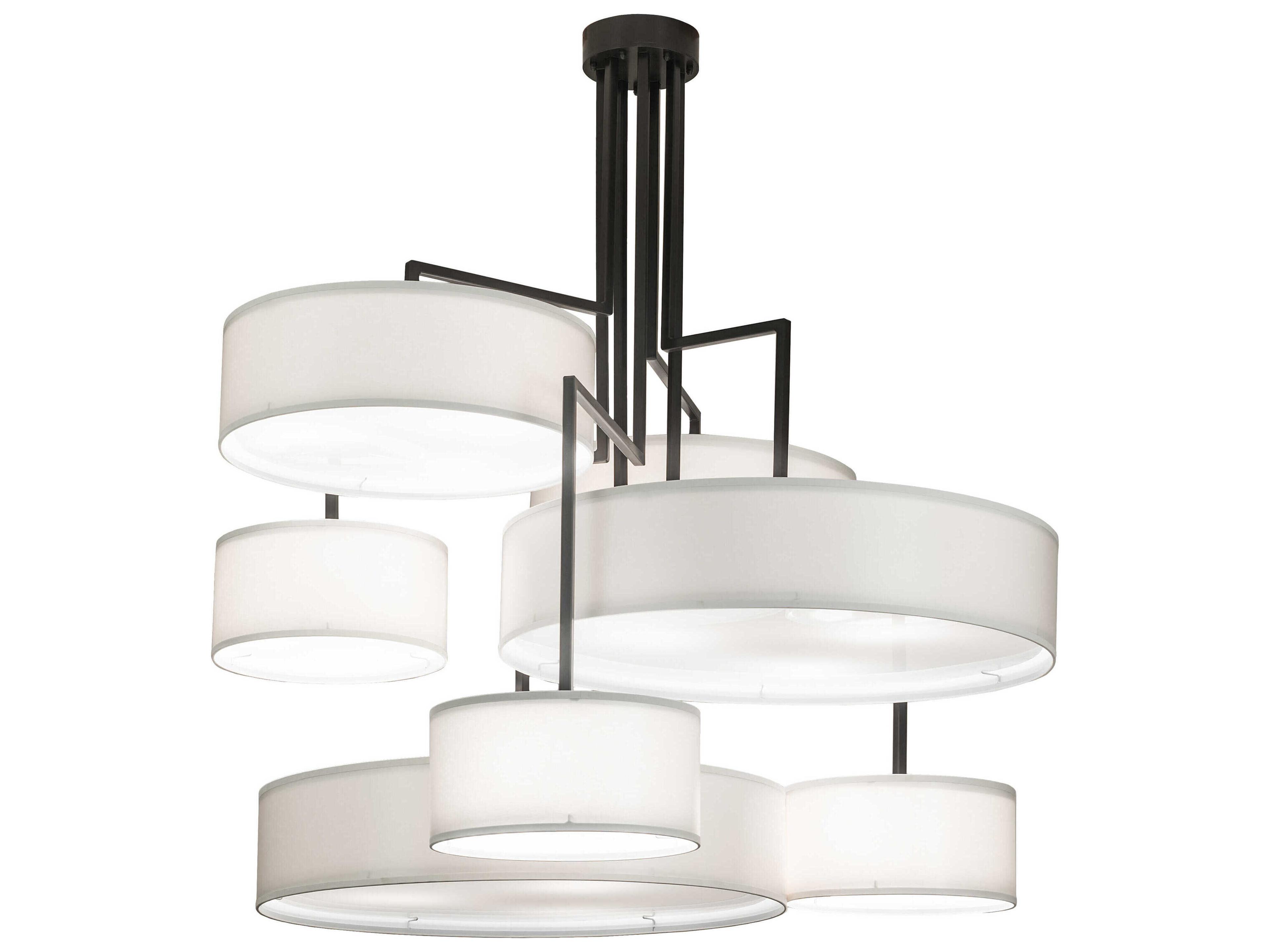 Cilindro 21-Light Timeless Bronze Round Pendant
